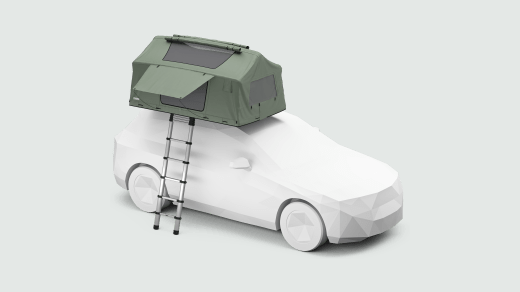 thule tepui kukenam 3 dachzelt Thule Tepui Kukenam 3-Personen-Dachzelt haze grau
