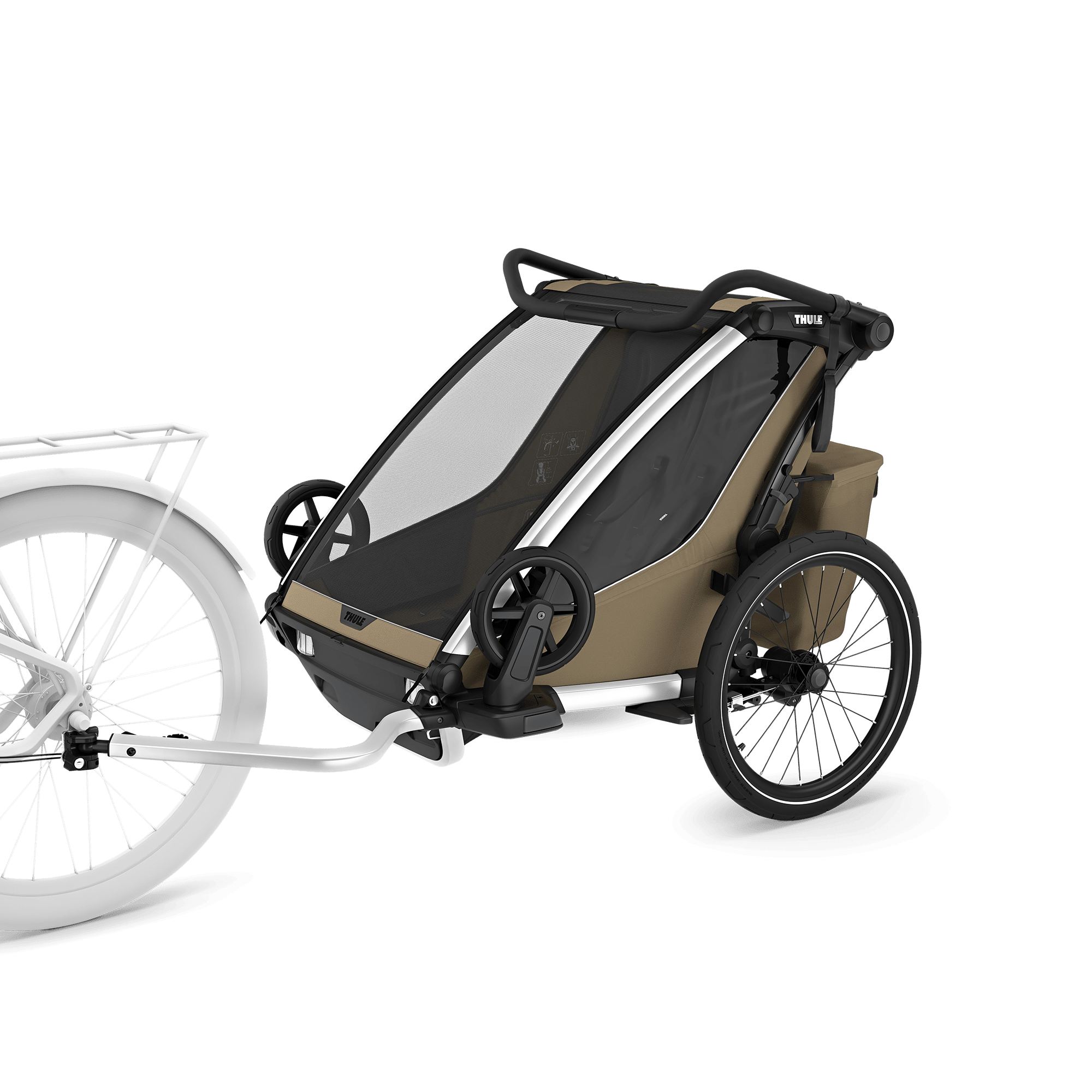 Thule Chariot Cross 2 double Faded Khaki