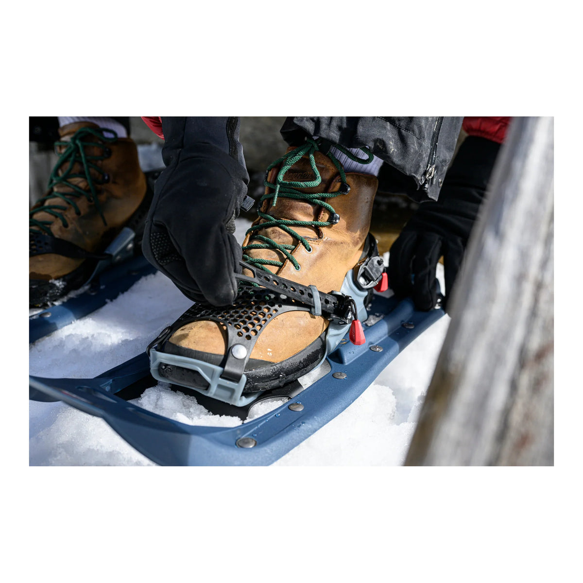 MSR Evo Trail Schneeschuhe im Einsatz im Winter