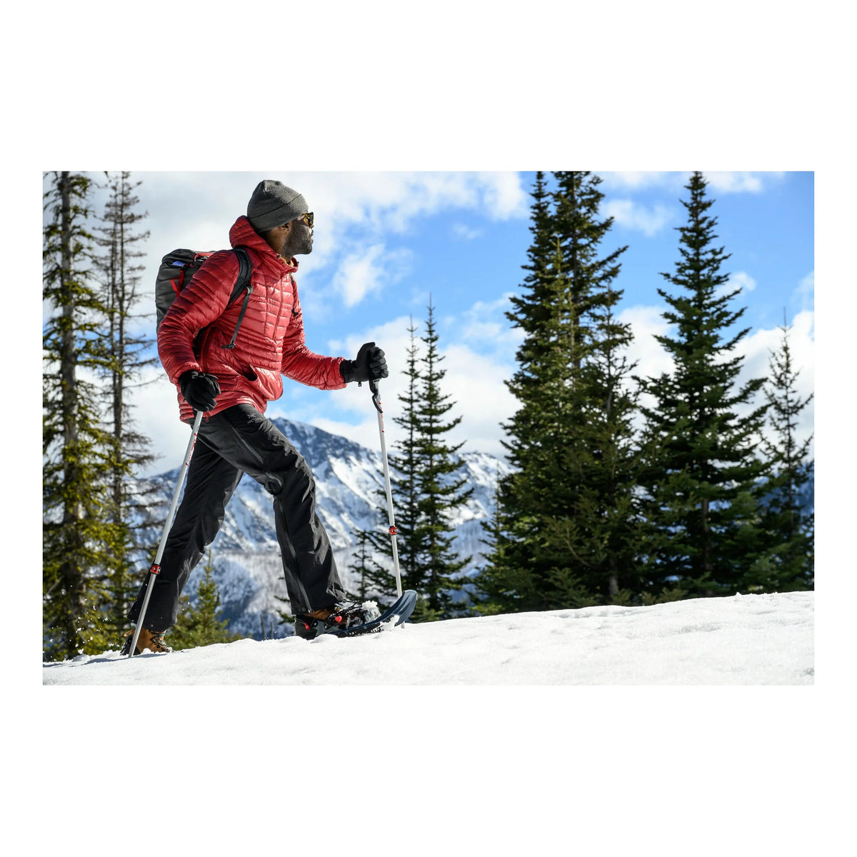 MSR Evo Trail Schneeschuhe beim Schneeschuhwandern