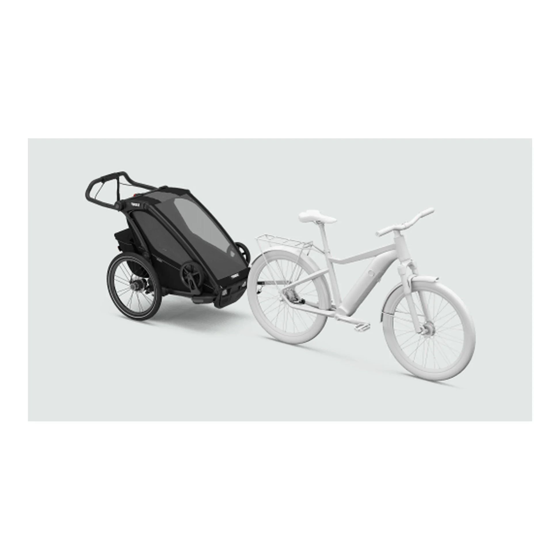 Thule Thule Coaster XT bike trailer+Stroll- Blue – 10101806 – Produktbild 2