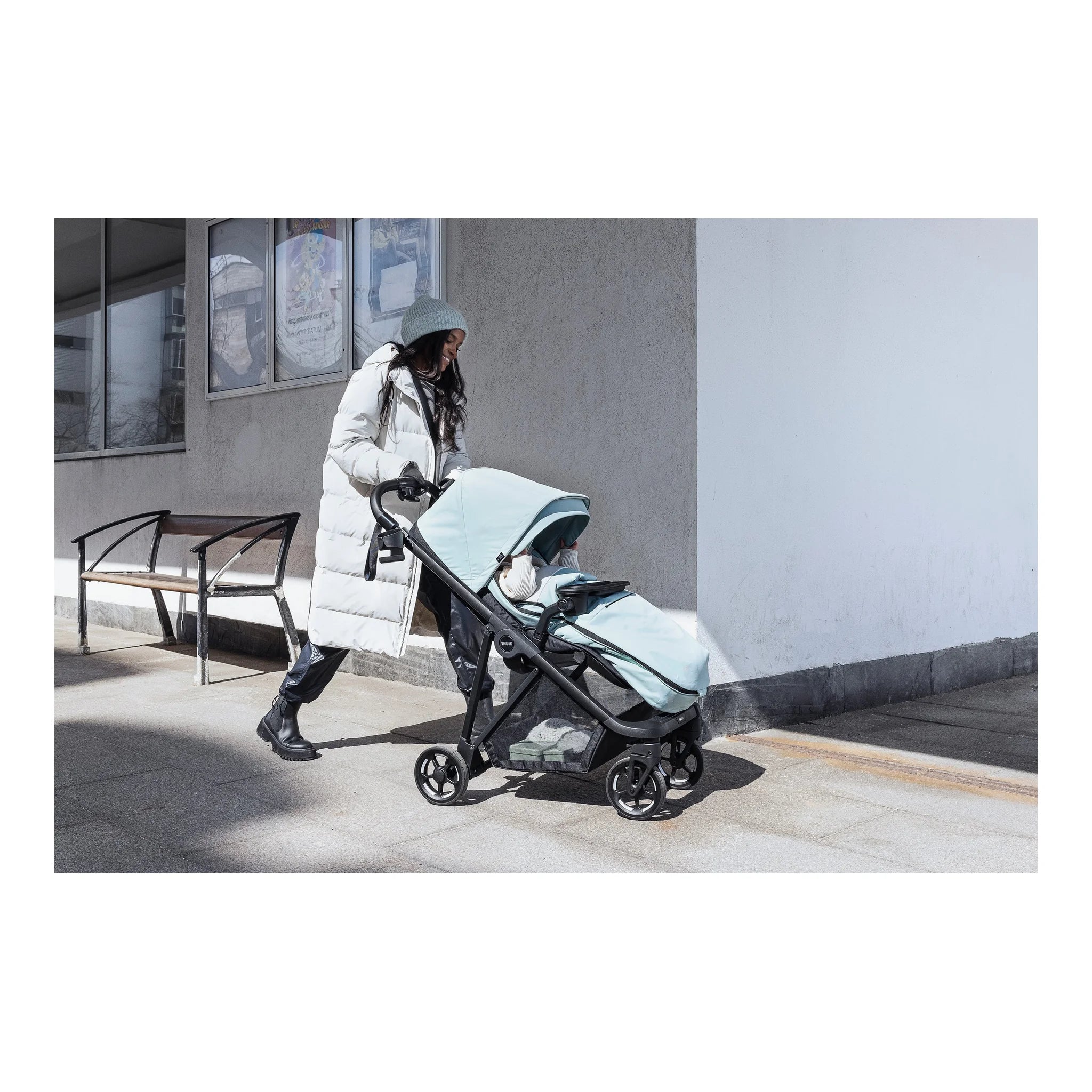 Thule Thule Stroller Footmuff Grey Melange – 11200329 – Produktbild 7