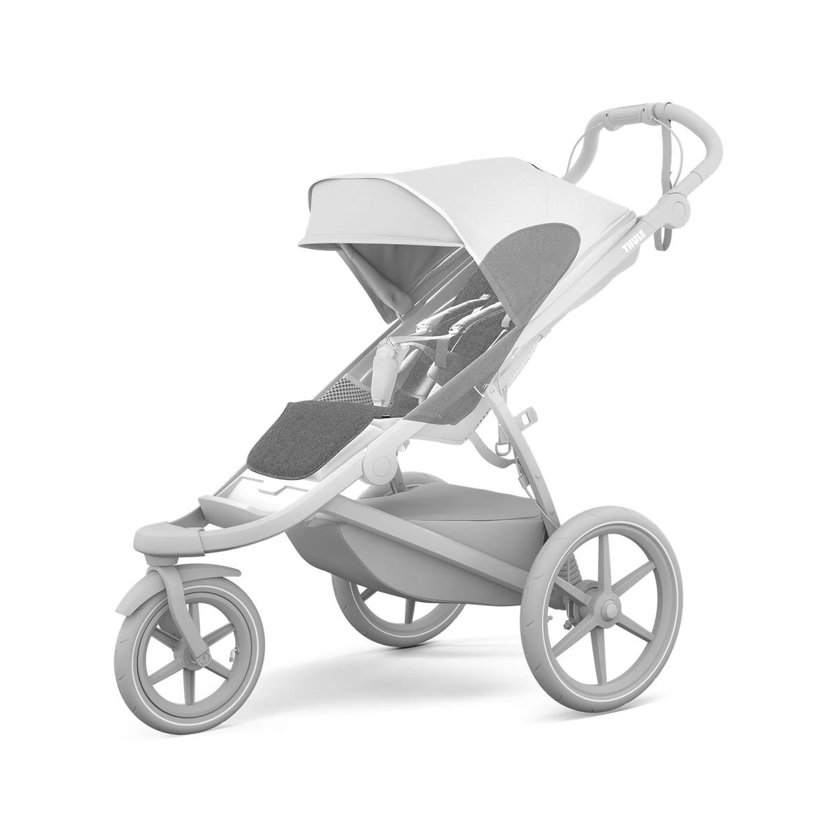 Thule Thule Stroller Seat Liner Grey Melange – 11200333 – Produktbild 4