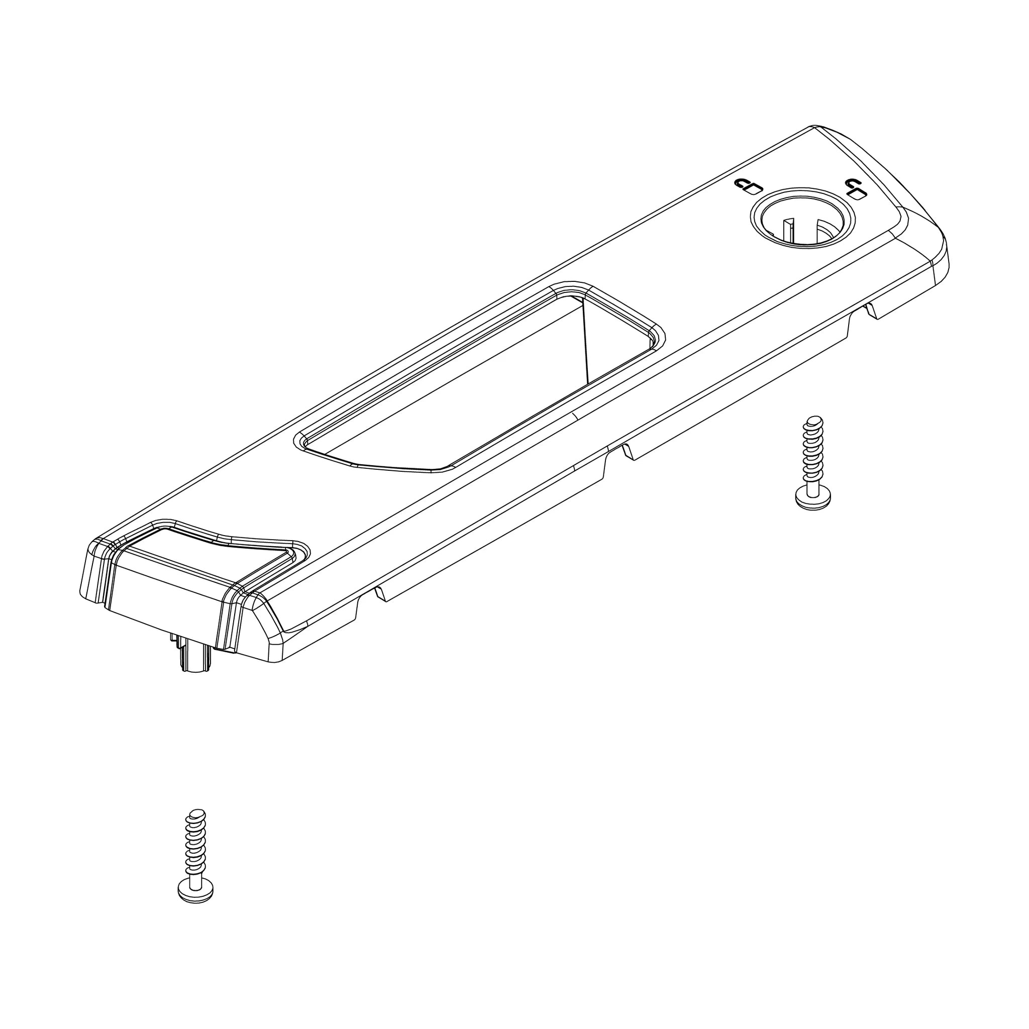 Thule Cover locking cylinder right – 1500014052 – Produktbild 1