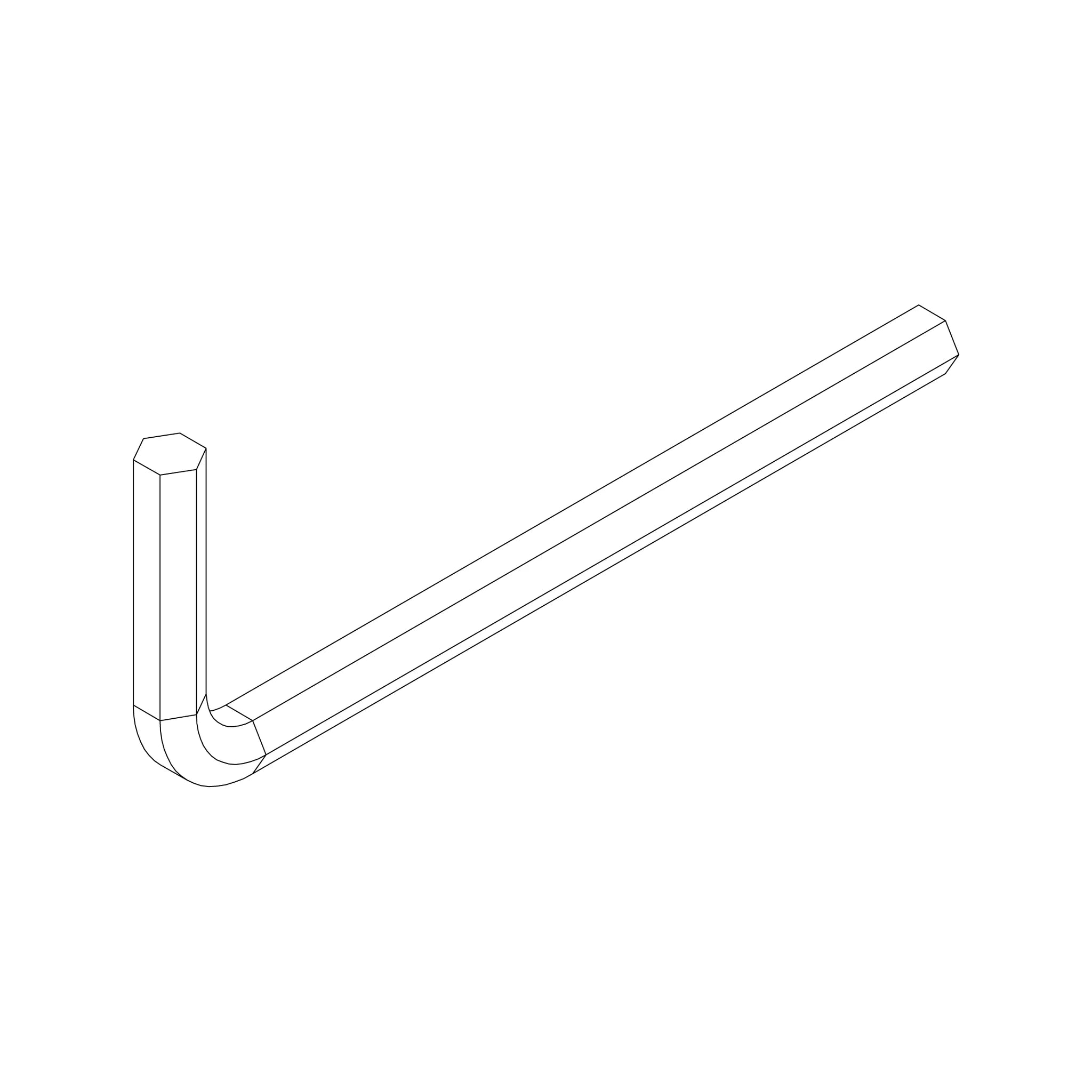 Thule Allen wrench 5mm – 1500030113 – Produktbild 1