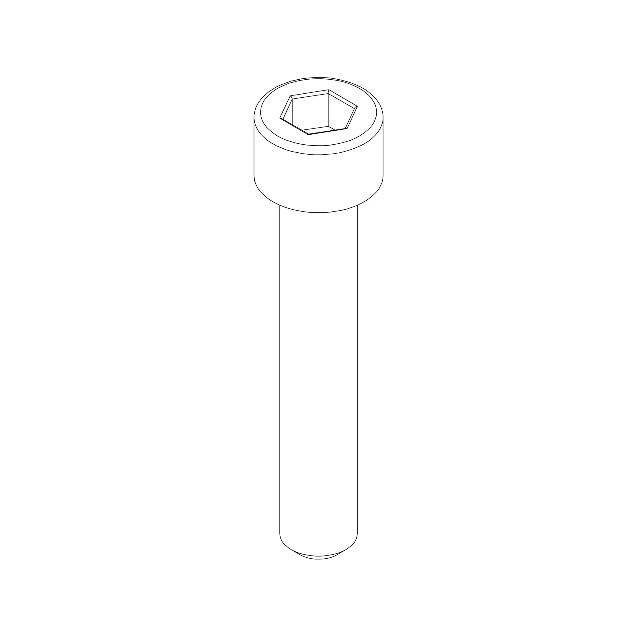 Thule Screw MC6S M6X35 – 1500031307 – Produktbild 1
