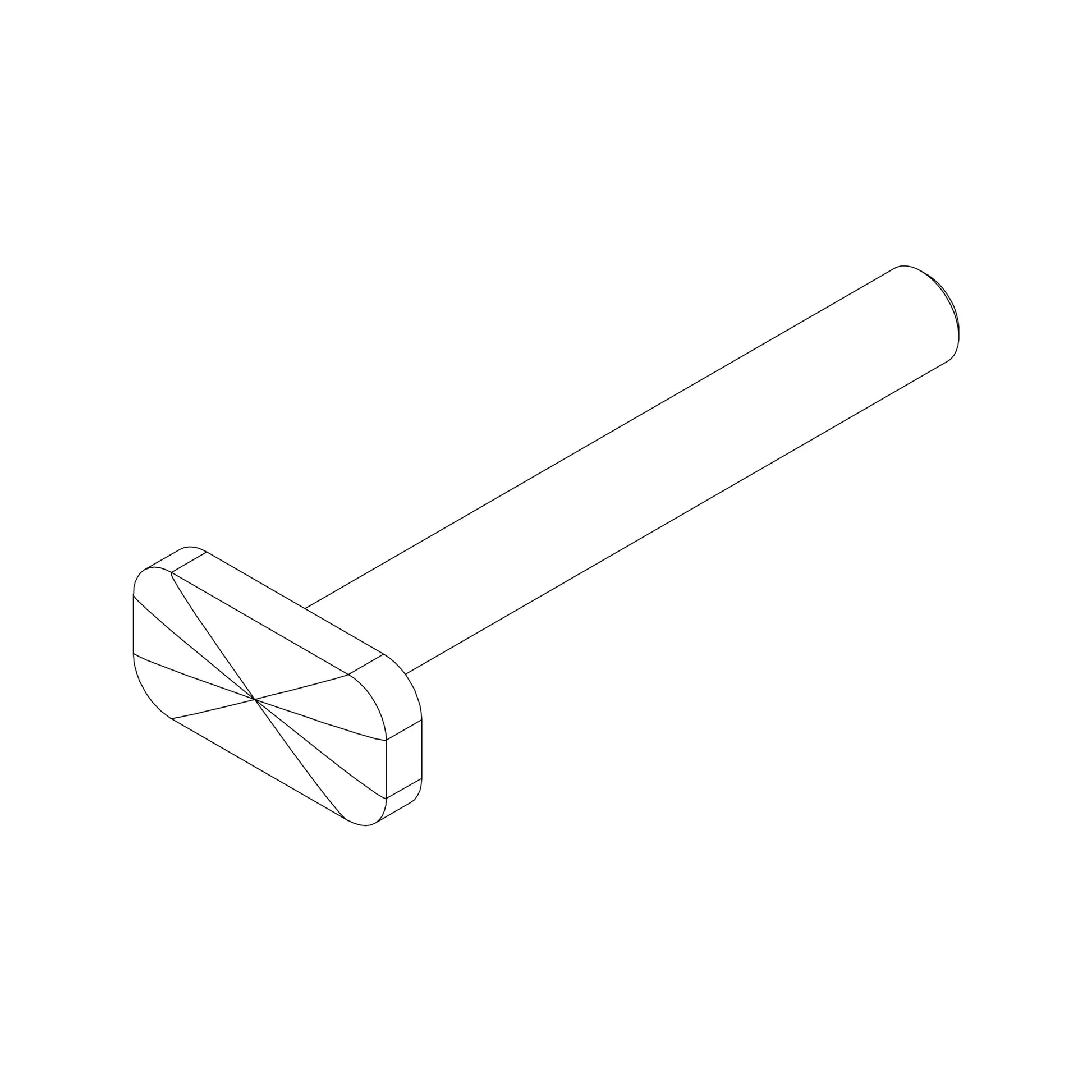 Thule Screw M6x50 – 1500031467 – Produktbild 1