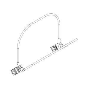 Thule Sibling Seat Canopy Hardware – 1500054017 – Produktbild 1