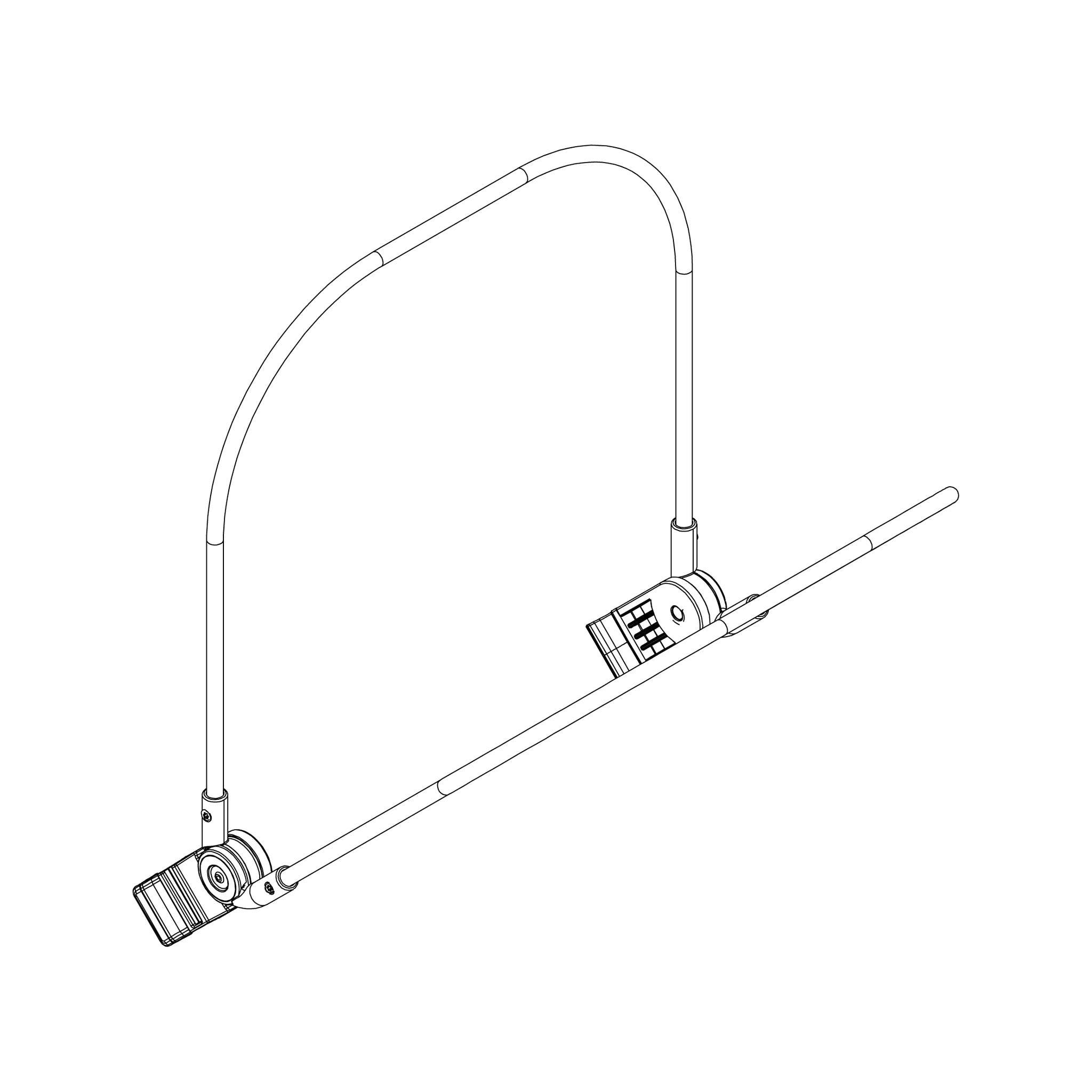 Thule Sleek Main Seat Canopy Hdware – 1500054075 – Produktbild 1