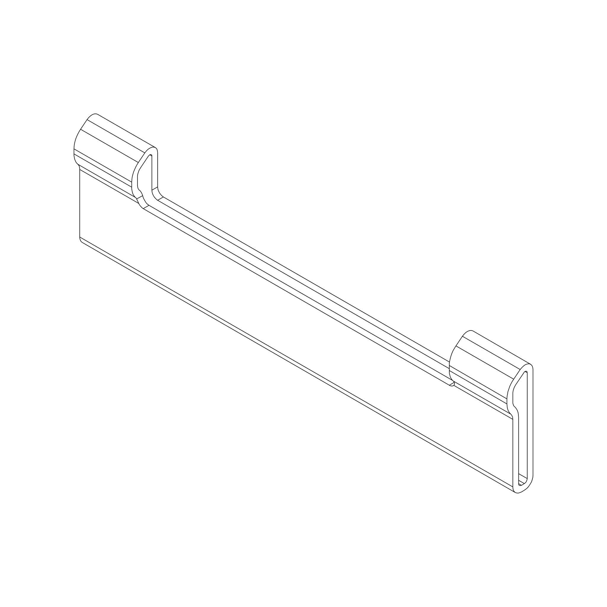 Thule Sleeve Raingutter 150 – 1500054469 – Produktbild 1