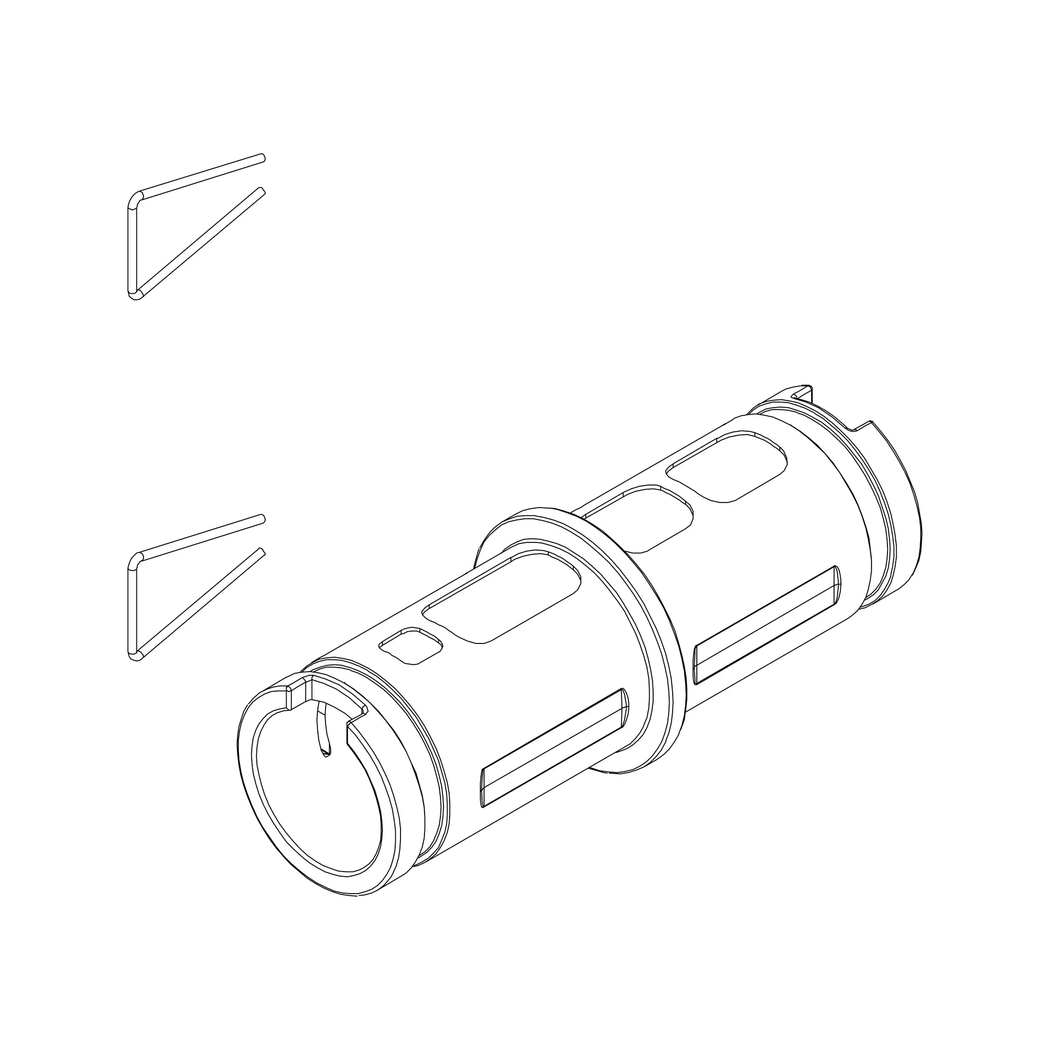 Thule Adapter TA Forks Top loading – 1500054481 – Produktbild 1