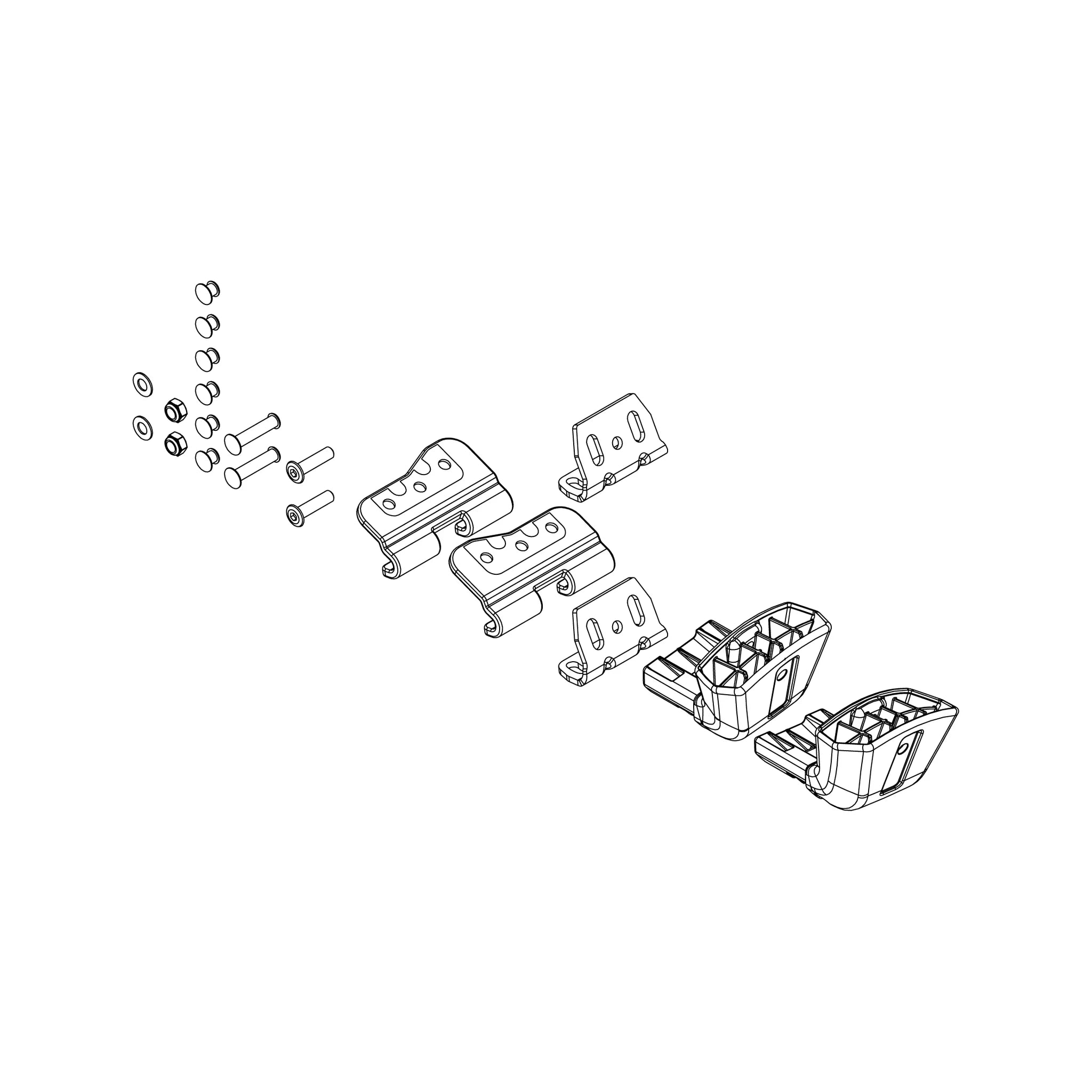 Thule Lower Supports Complete – 1500054520 – Produktbild 1