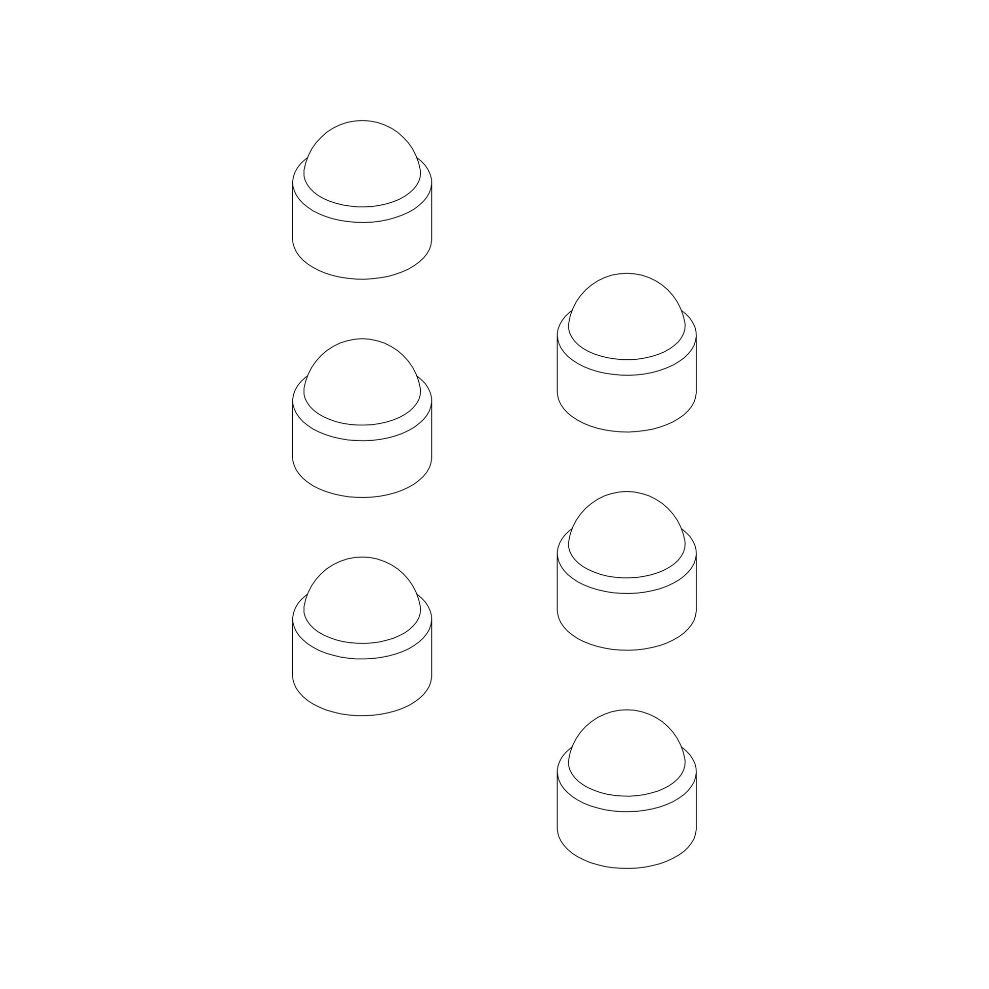 Thule Cap Nut M6 – 1500054526 – Produktbild 1