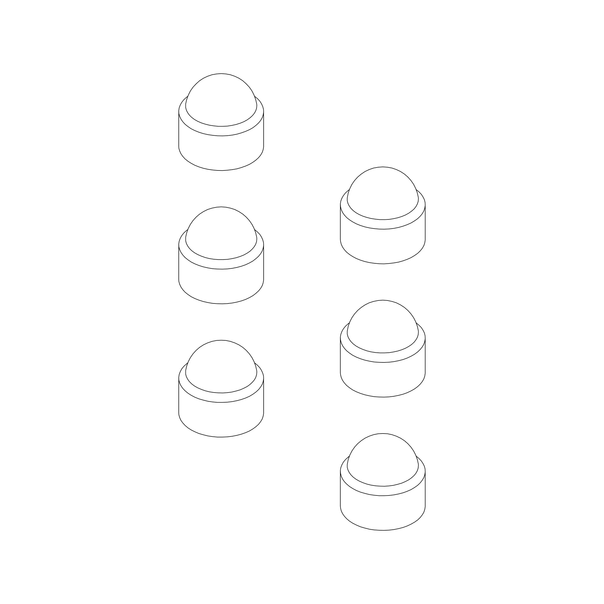 Thule Cap Nut M6 – 1500054526 – Produktbild 1