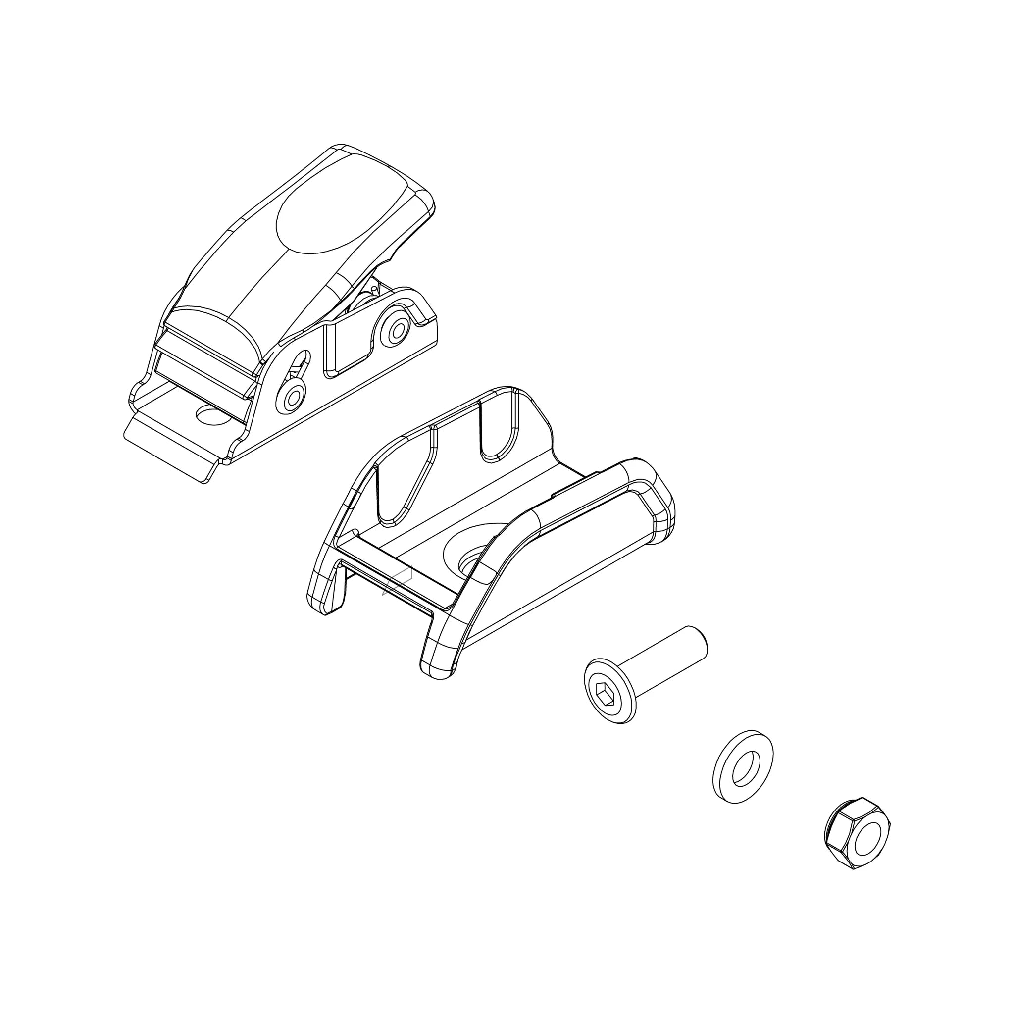 Thule Pump Buckle Platform – 1500054535 – Produktbild 1