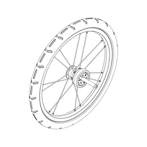 Thule Wheel Assy R - 18" - Glide 18- – 1500054553 – Produktbild 1
