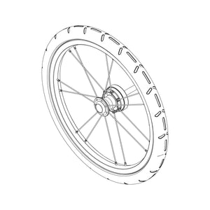 Thule Wheel Assy L - 18" - Glide 18- – 1500054554 – Produktbild 1
