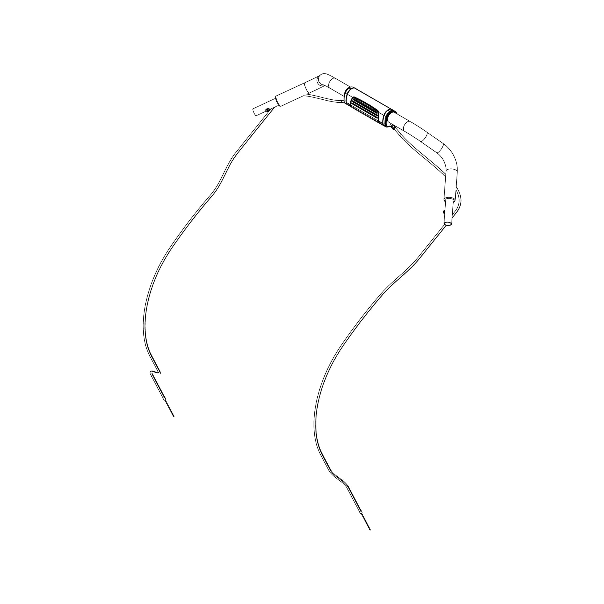 Thule Handlebar Assembly Dbl- Grey – 1500054555 – Produktbild 1