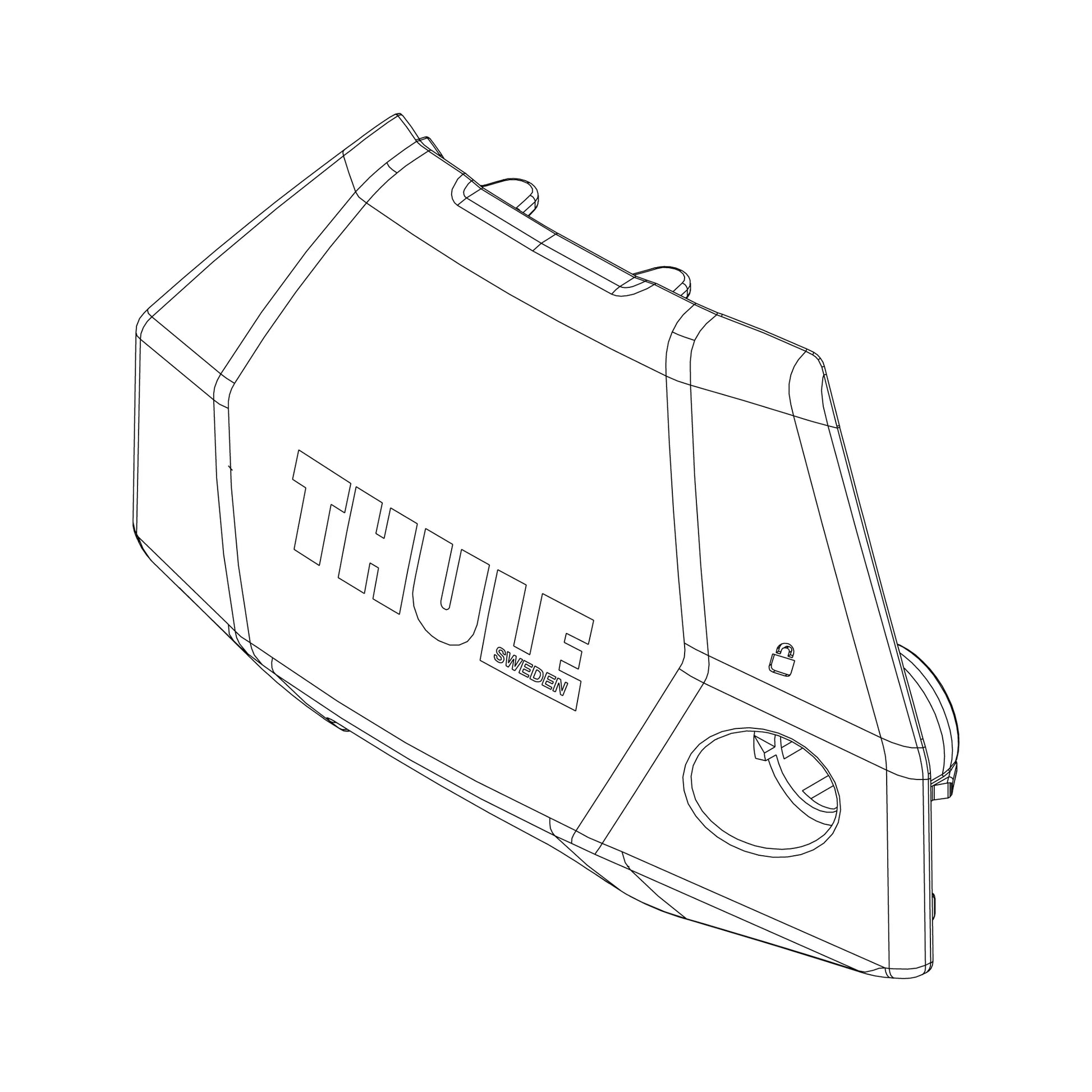 Thule Evo Fixpoint Front Cover – 1500054649 – Produktbild 1