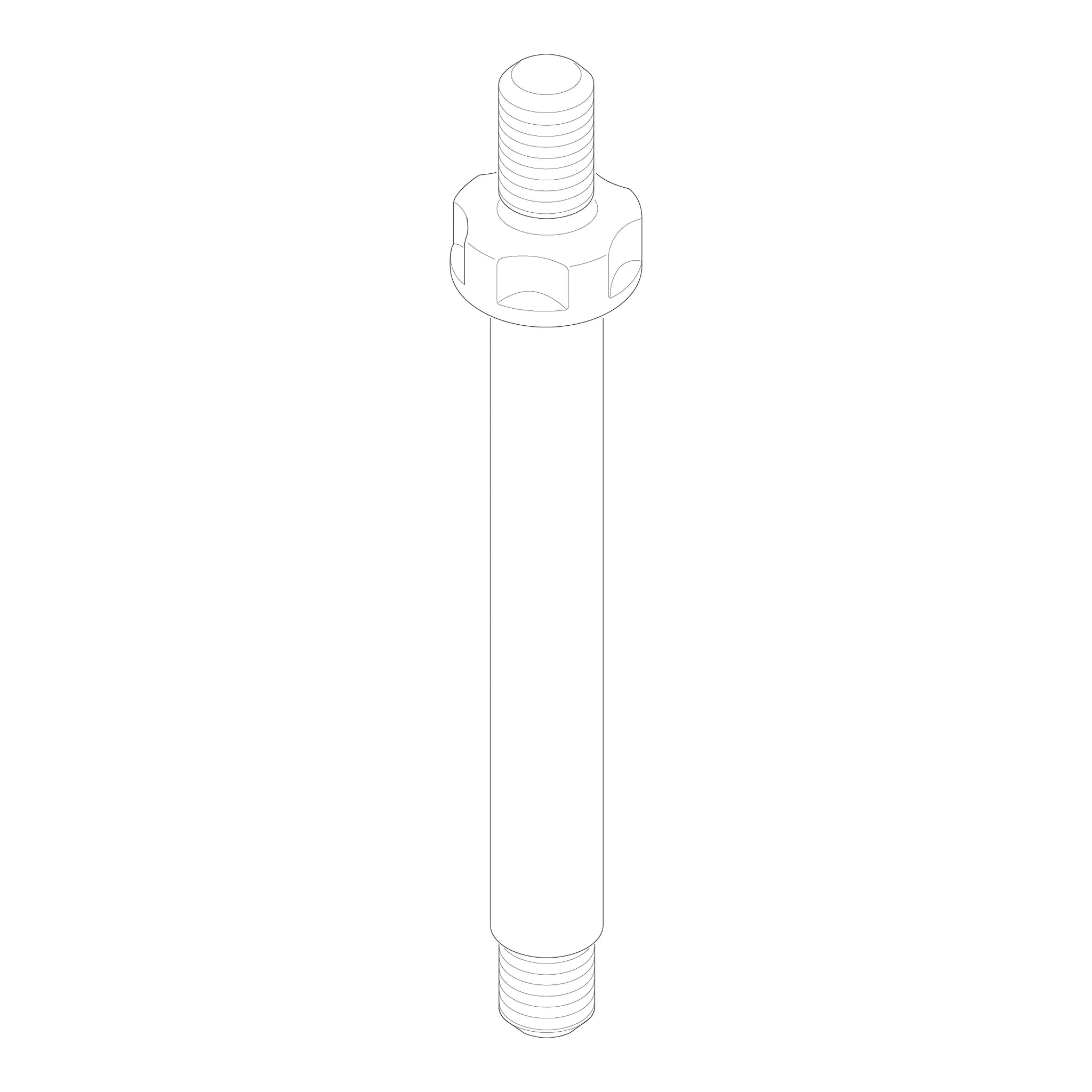 Thule Spacer Fixpoint M6x55 – 1500054662 – Produktbild 1