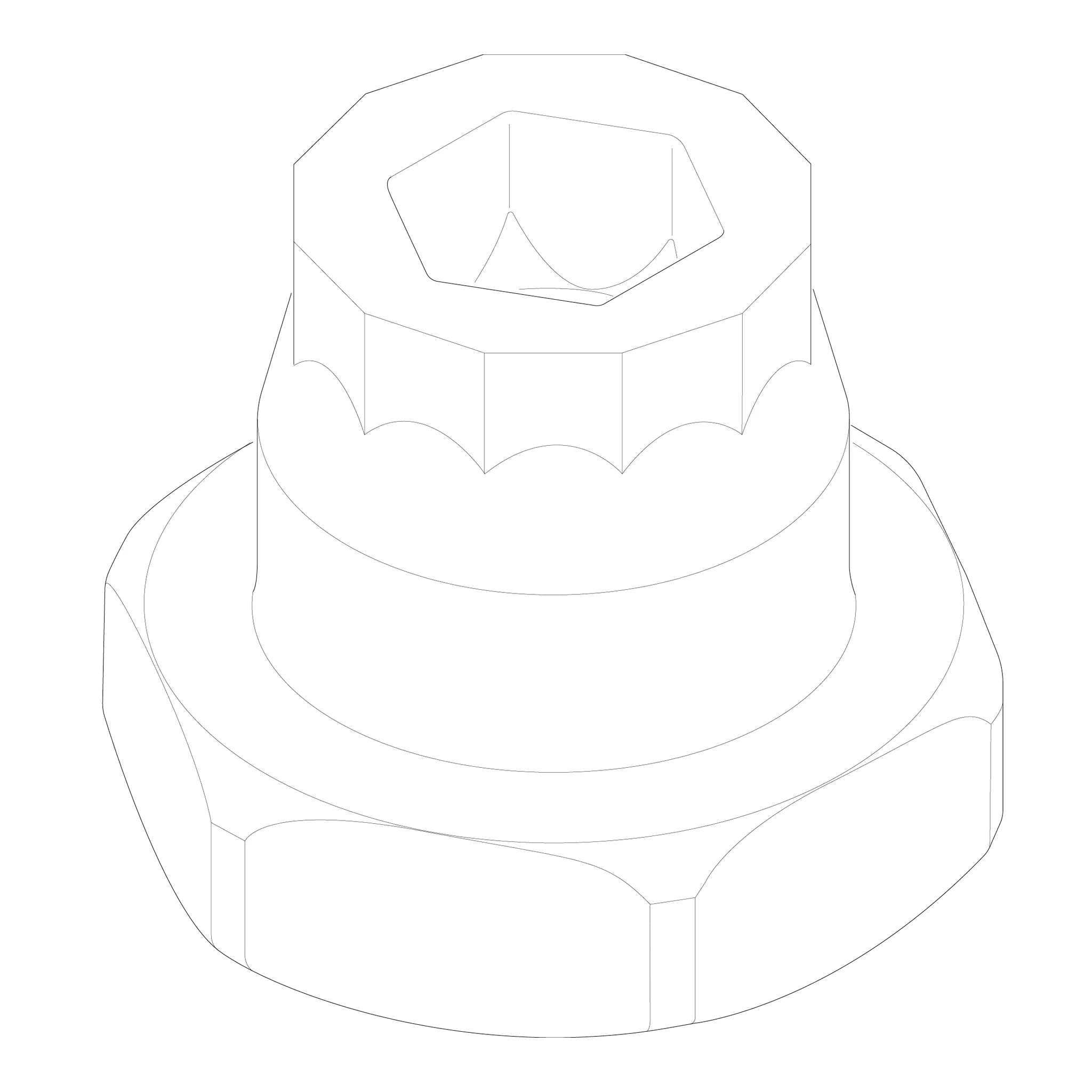Thule Nut Fixpoint M6 – 1500054672 – Produktbild 1