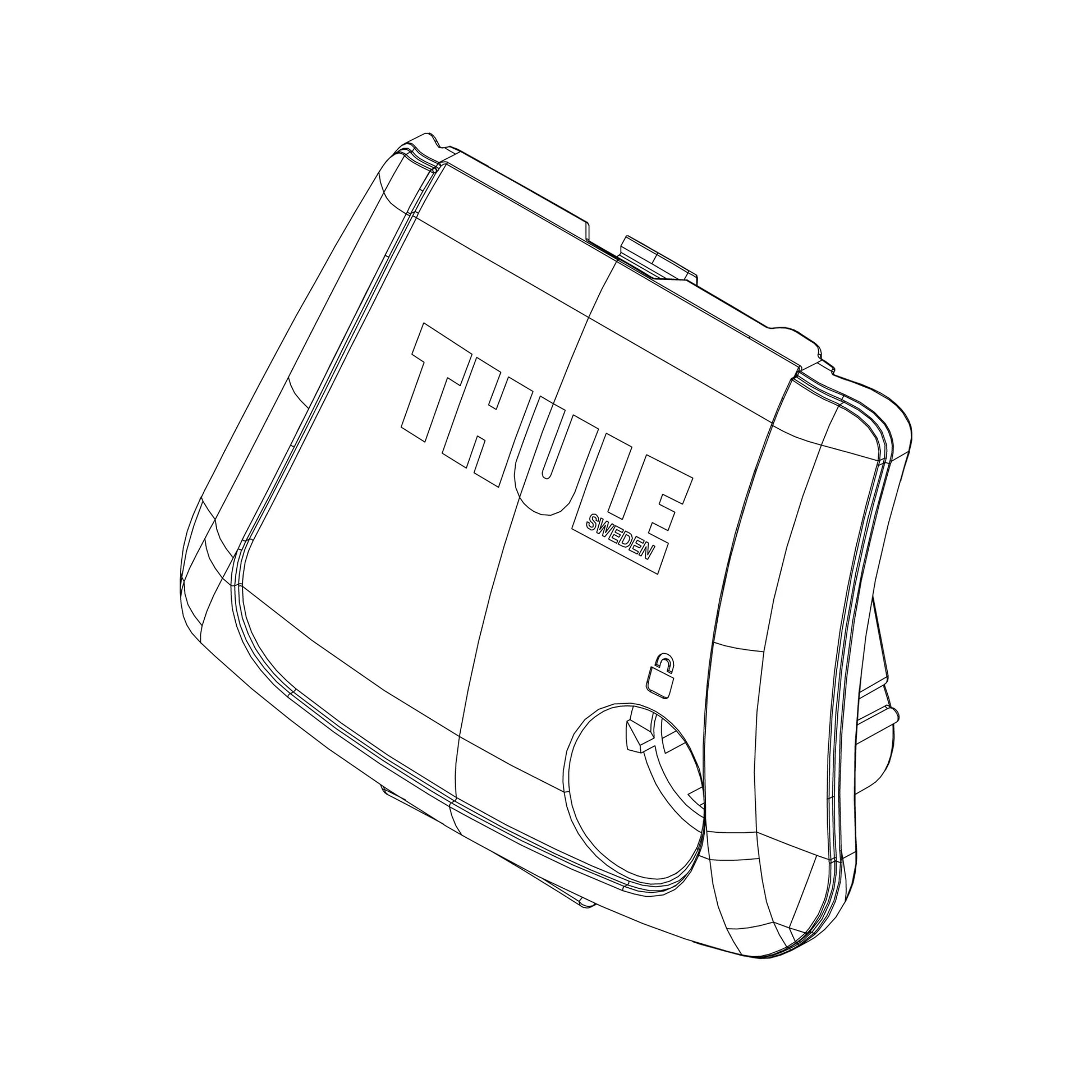 Thule SmartRack Raised Rail Cover – 1500054748 – Produktbild 1
