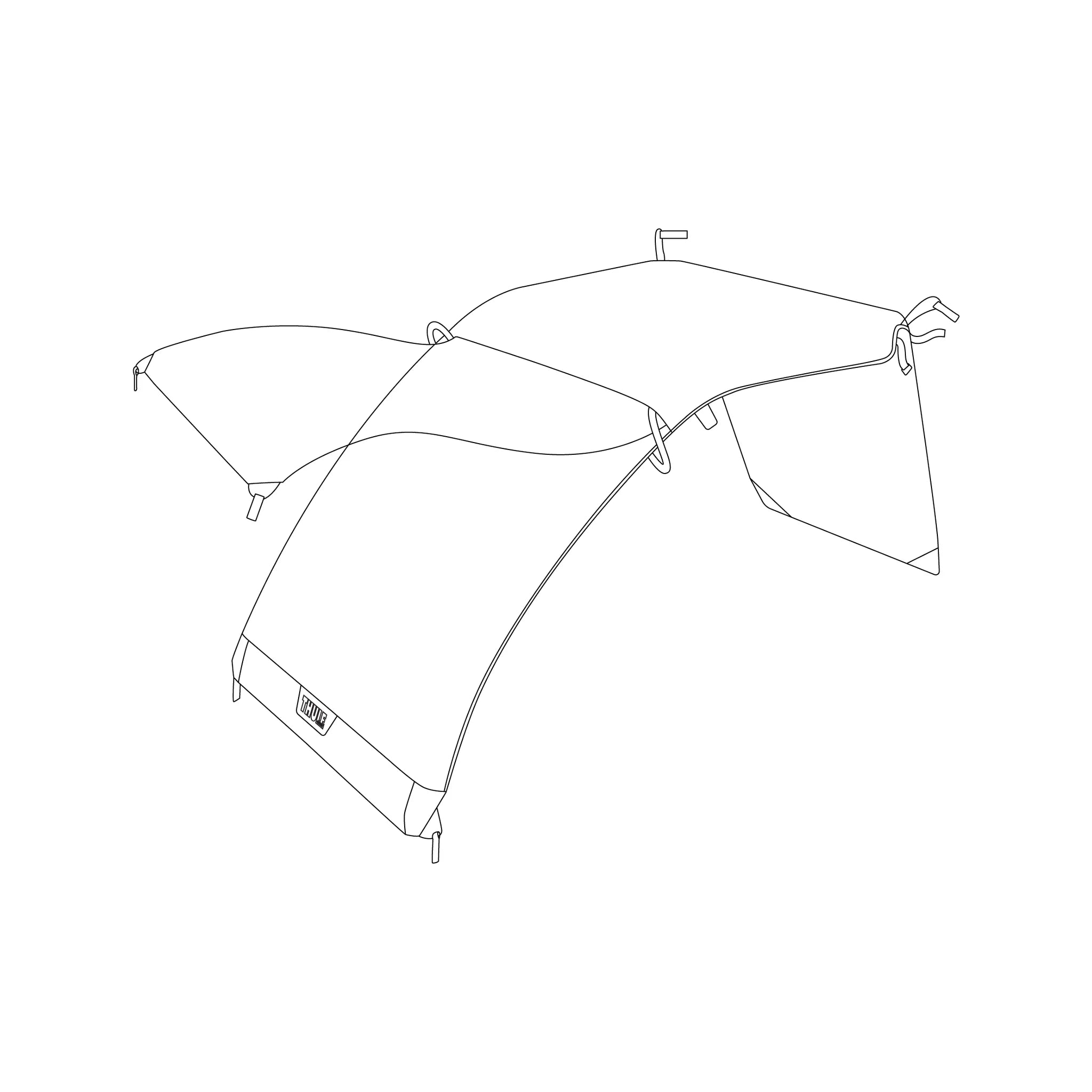 Thule Courier Weather Cover – 1500054783 – Produktbild 1