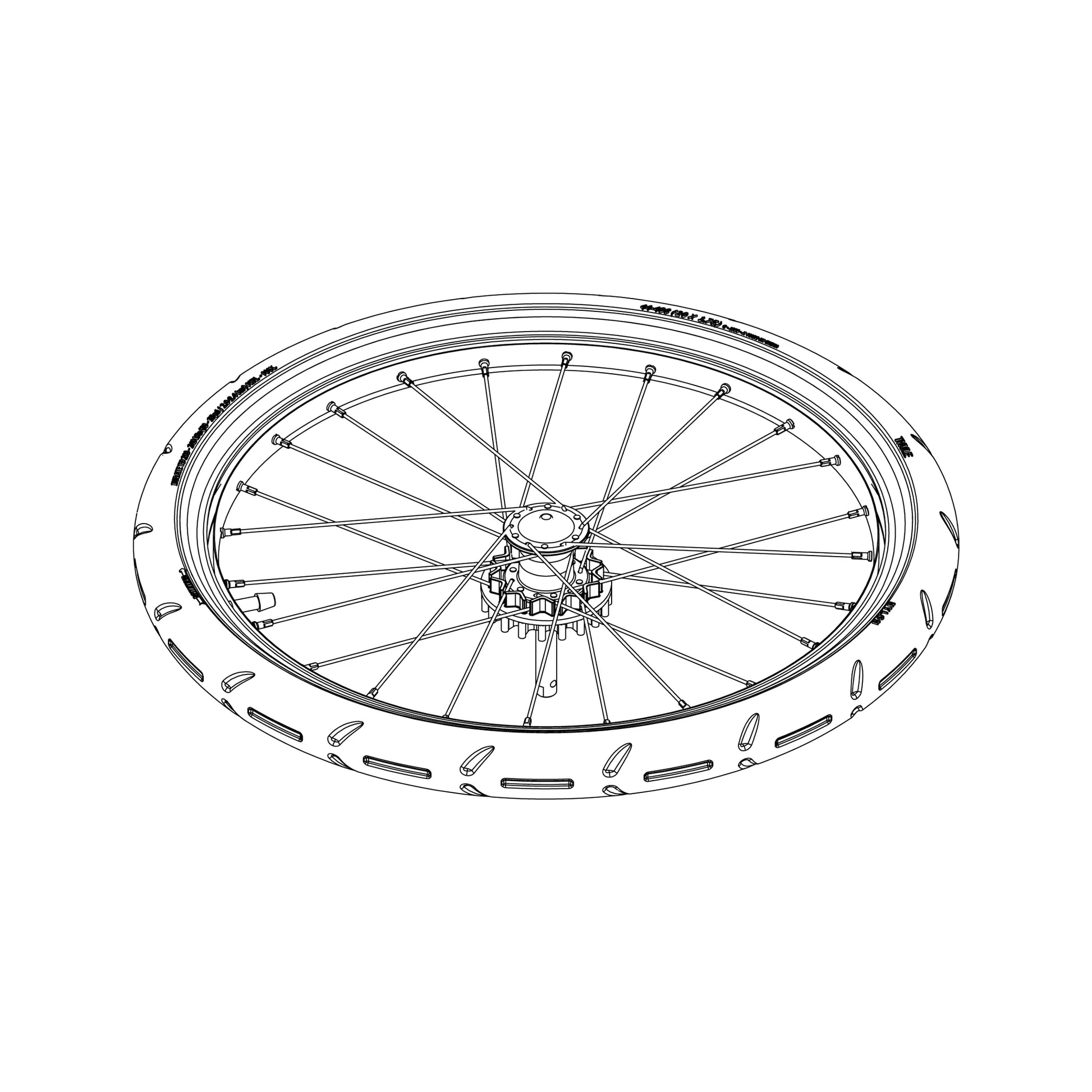 Thule Courier Rear Wheel RH – 1500054785 – Produktbild 1