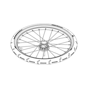 Thule Courier Rear Wheel RH – 1500054785 – Produktbild 1