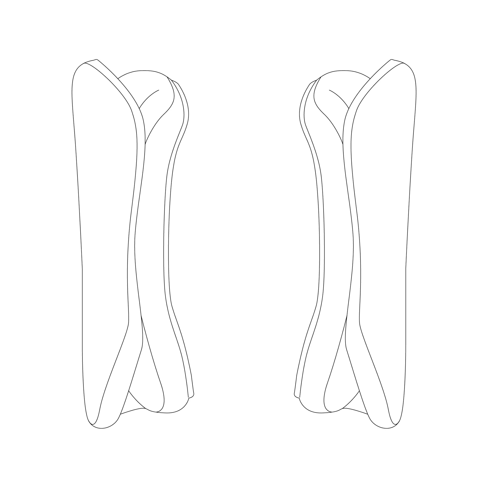 Thule Shoulder Pads Courier – 1500054790 – Produktbild 1