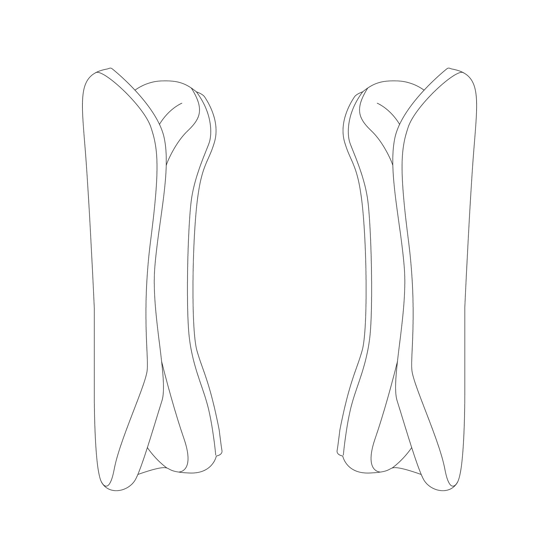 Thule Shoulder Pads Courier – 1500054790 – Produktbild 1