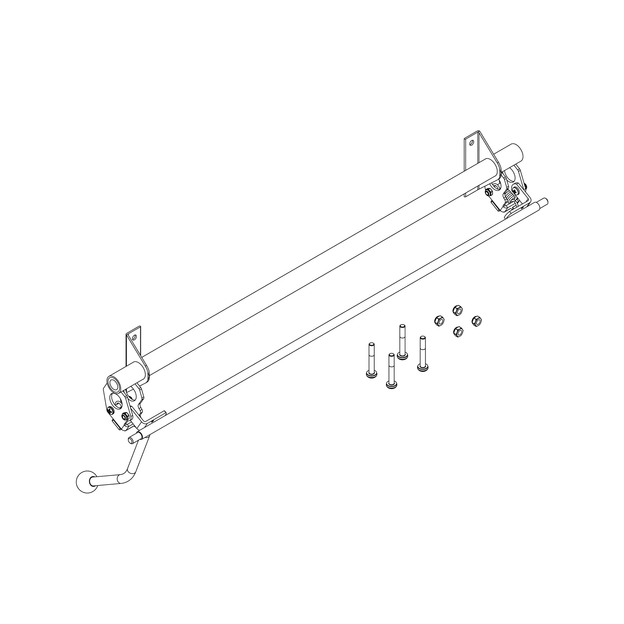 Thule Axle Parking Brake Assy Cour. – 1500054796 – Produktbild 1