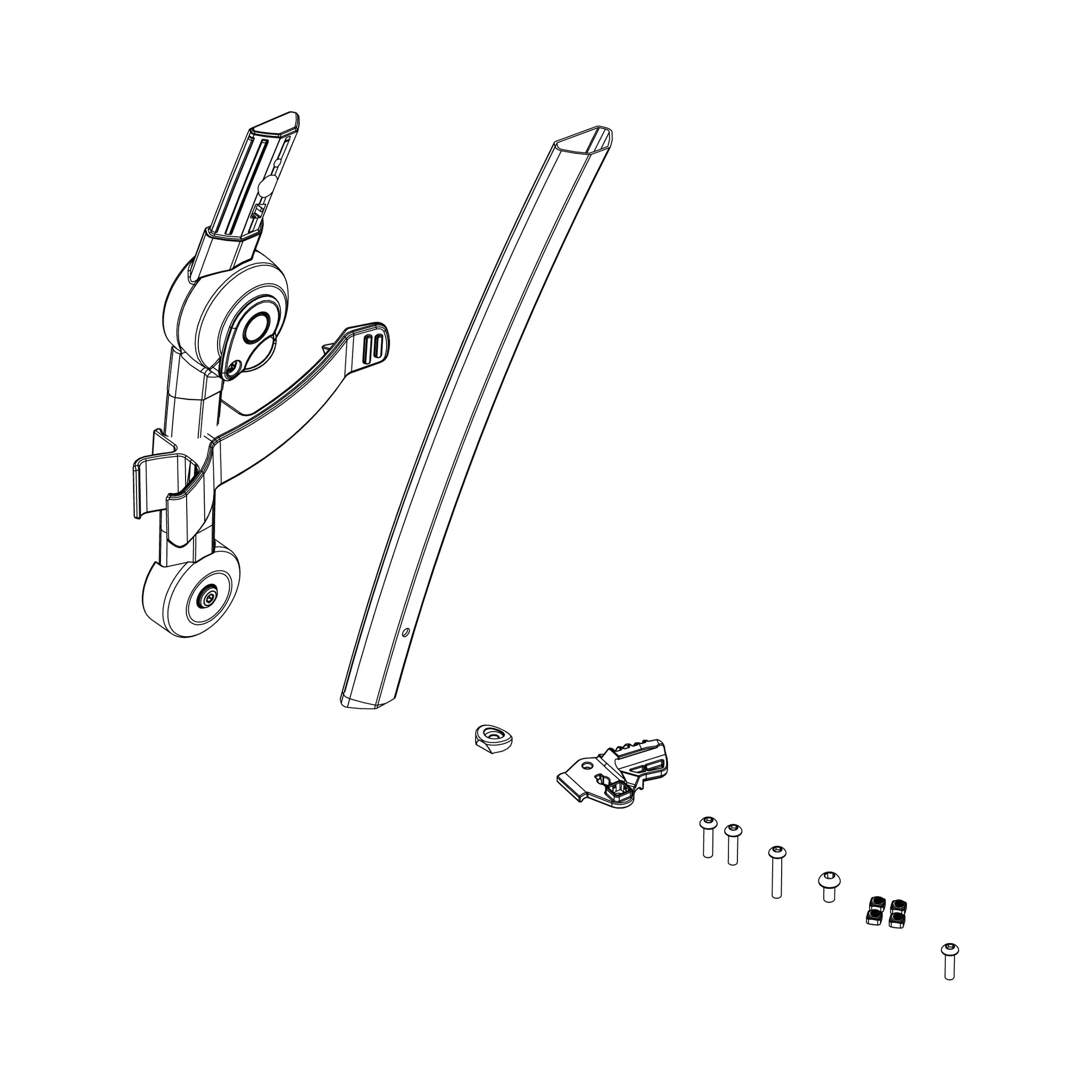 Thule Back Frame - Cab - L 17-X B – 1500054806 – Produktbild 1