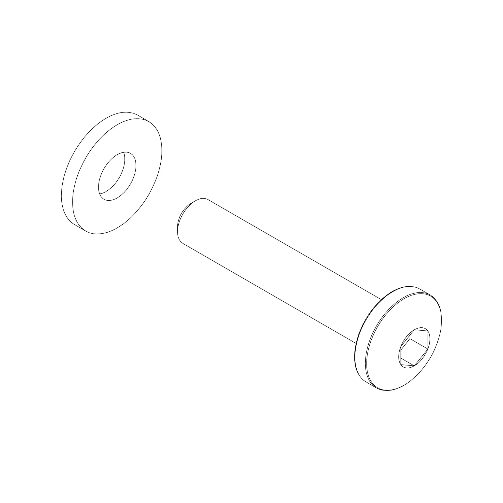 Thule Screw w washer – 1500054941 – Produktbild 1