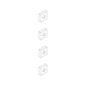 Thule NUT side railing kit – 1500054985 – Produktbild 1