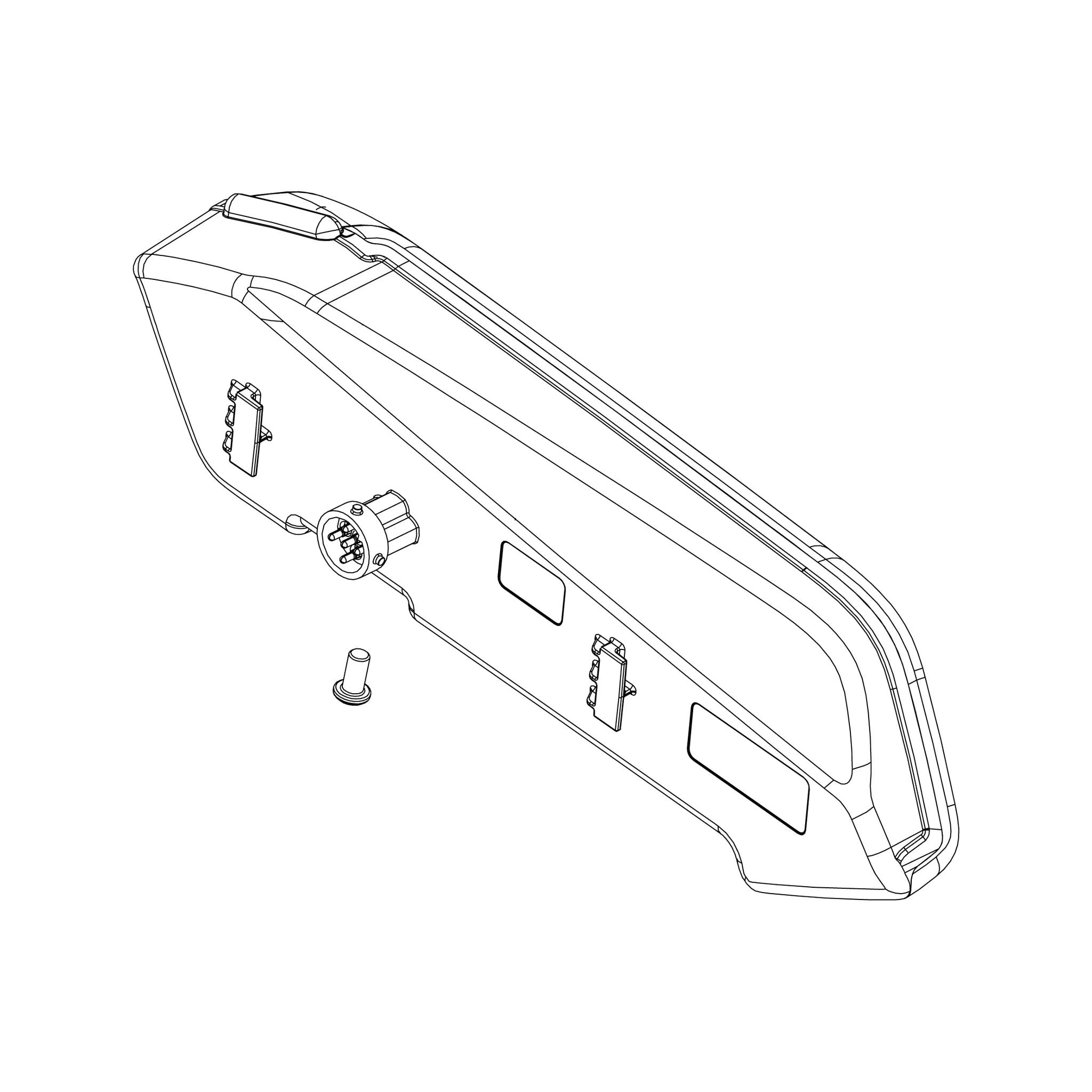 Thule Lamp left Midipoint VI LHD 13p – 1500055004 – Produktbild 1