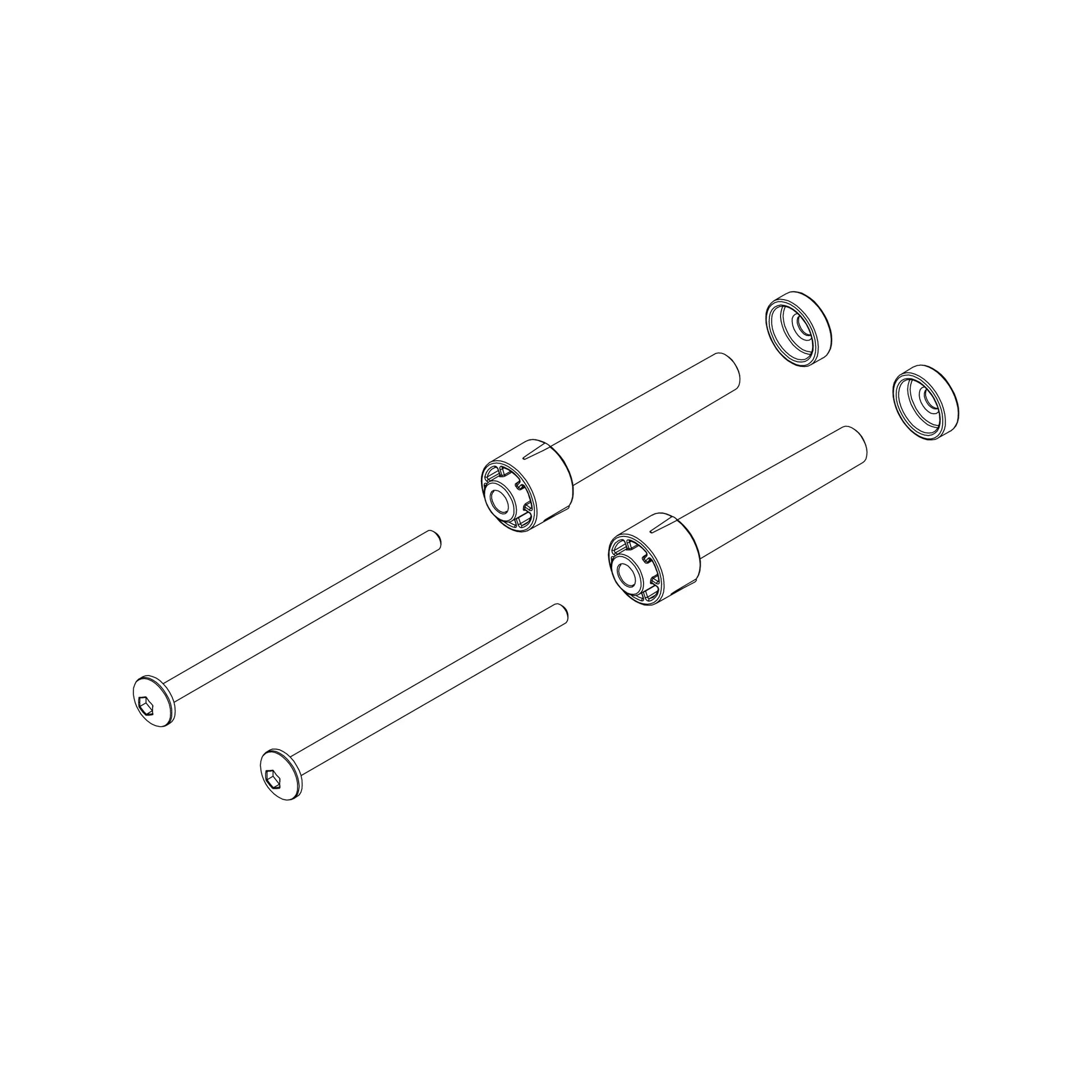Thule Number plate holder pins – 1500055030 – Produktbild 1