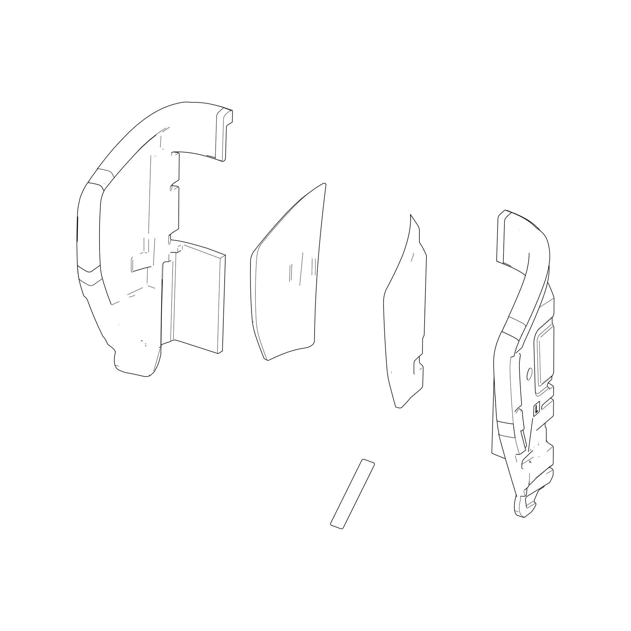 Thule BACKREST REPAIR – 1500055373 – Produktbild 1