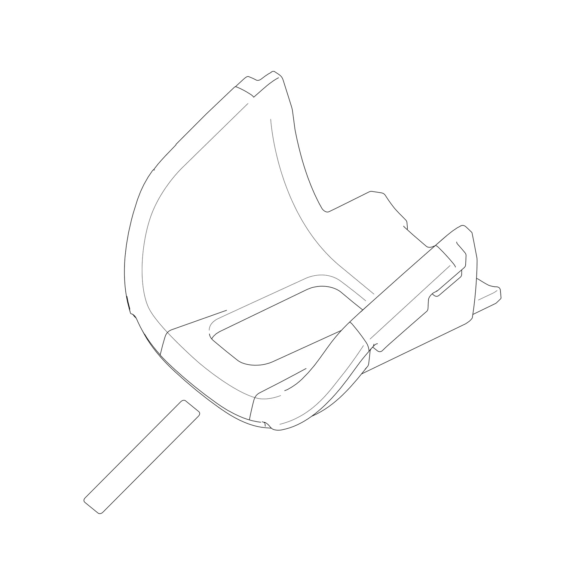 Thule SUPPORT LEG REST – 1500055374 – Produktbild 1
