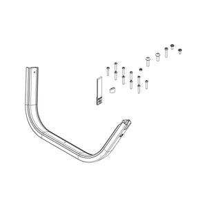 Thule Footwell Frame - Single 17-X – 1540105299 – Produktbild 1