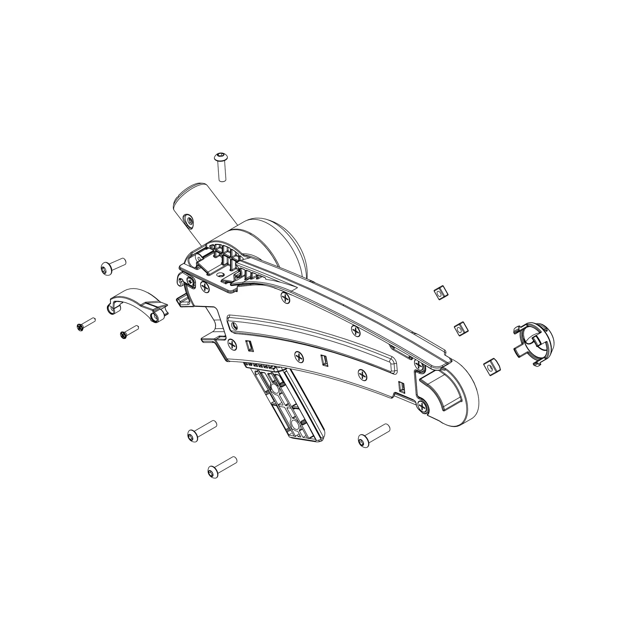 Thule Upper Bracket - Left 17-X – 1540105333 – Produktbild 1