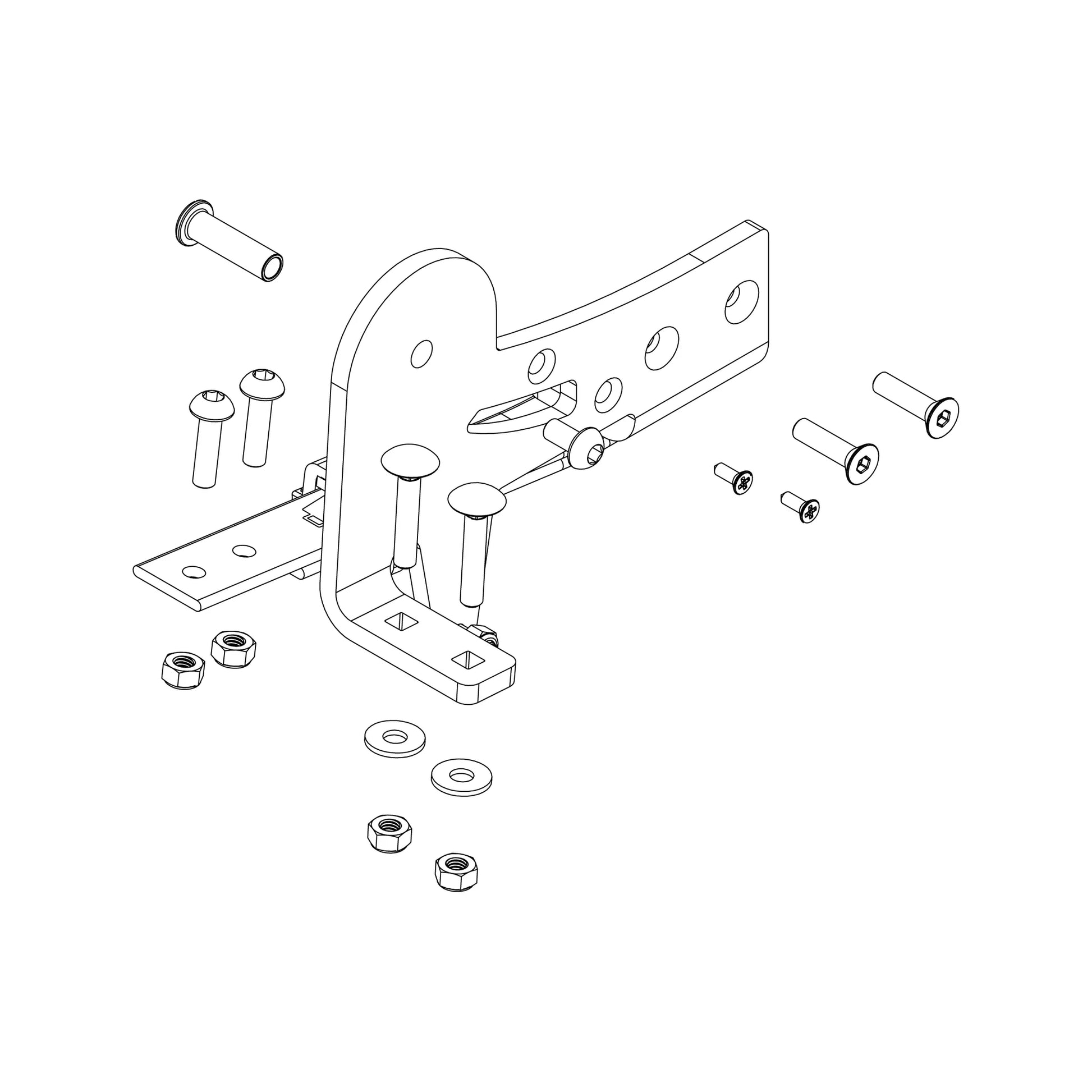 Thule Suspension Assy - SPT - L 17-X – 1540105353 – Produktbild 1
