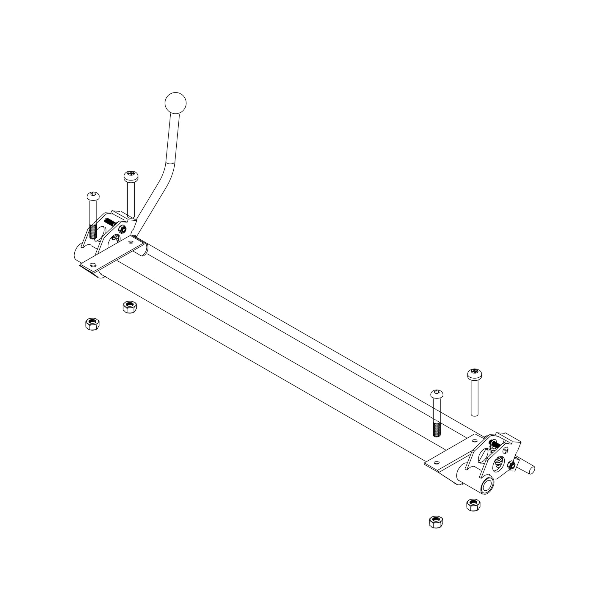Thule AXL/PRKNG BRK ASM CSTR 8MMBB – 1540105399 – Produktbild 1