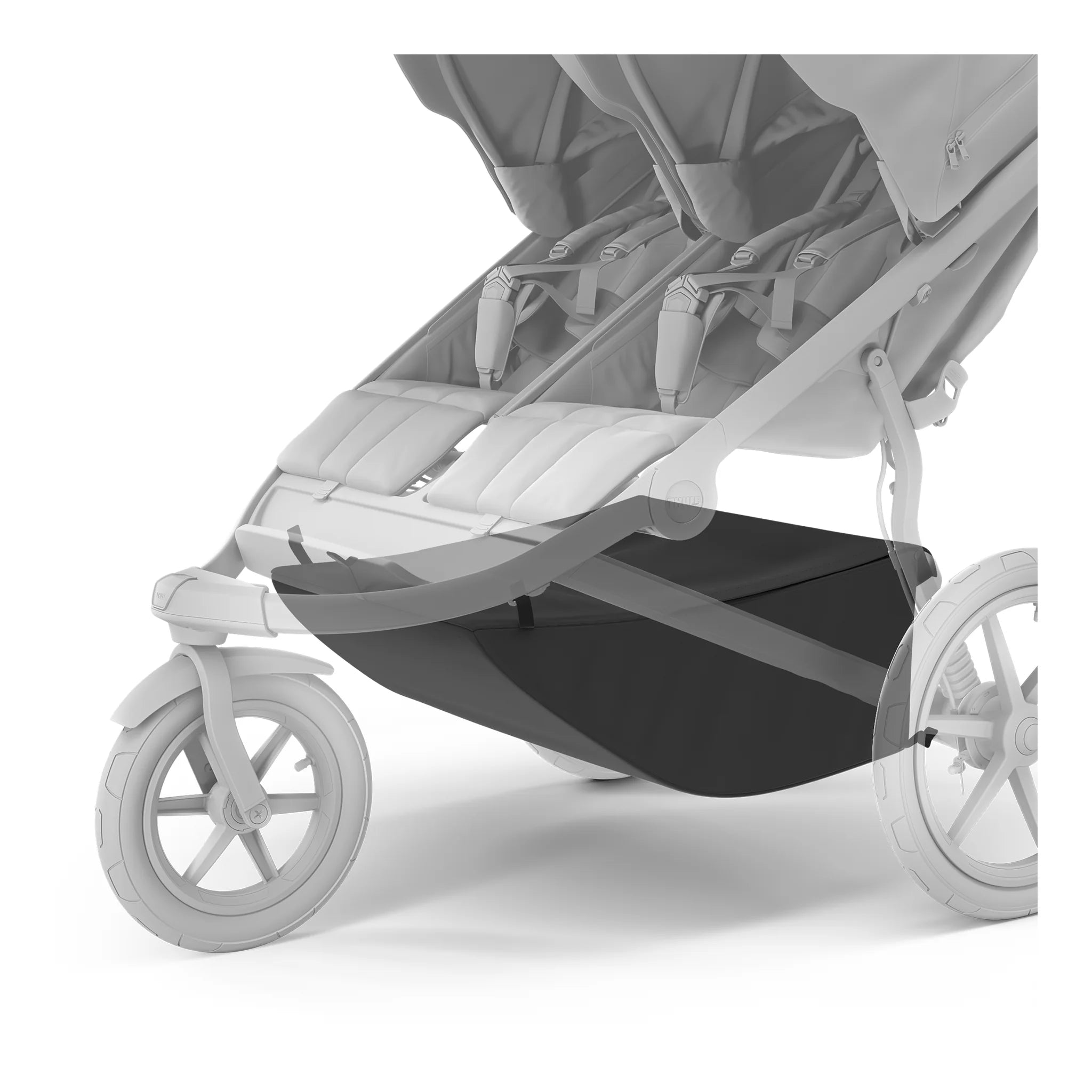 Thule Thule Urban Glide double stroller extended cargo basket, black – 20110779 – Produktbild 2