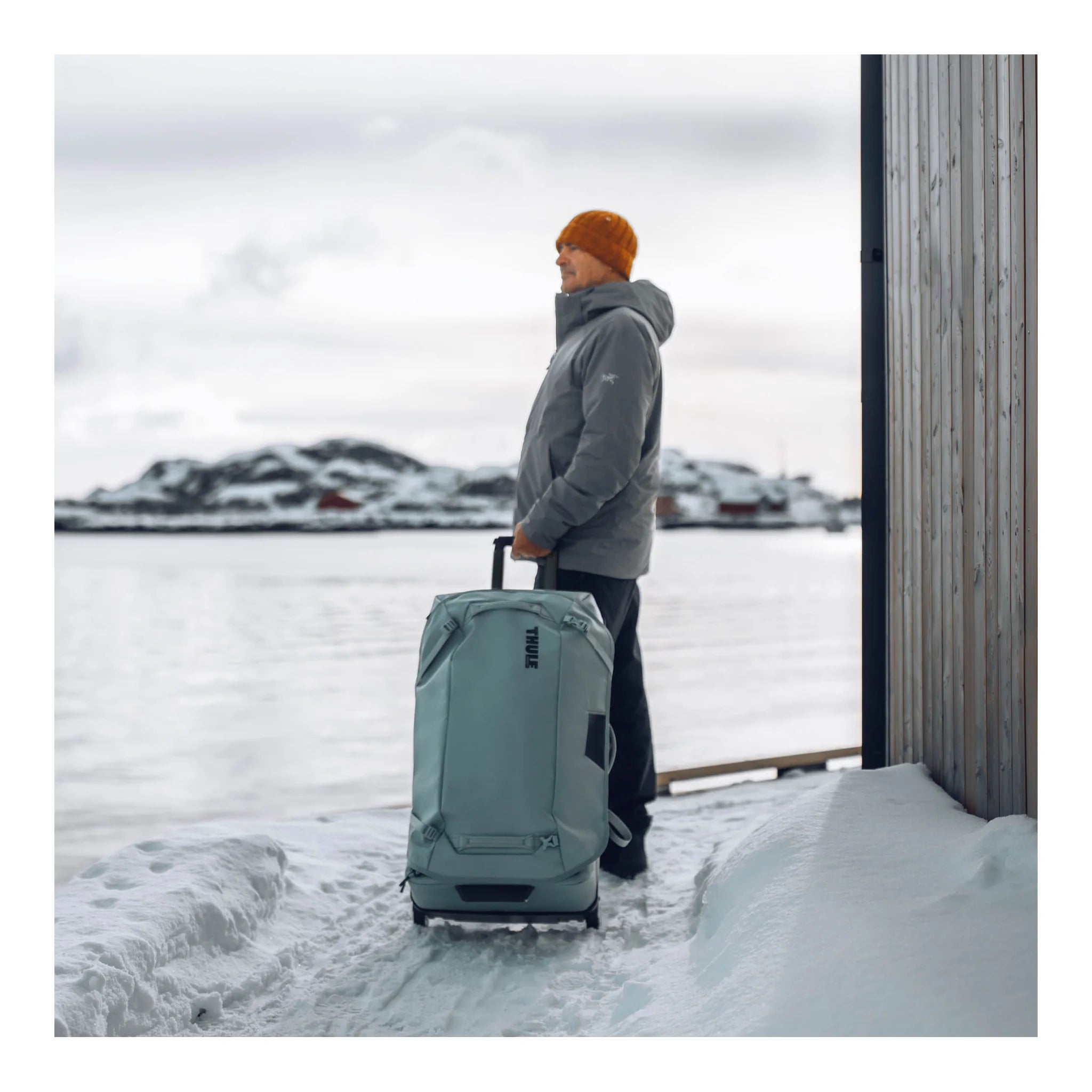 Thule Thule Chasm Recycled Rolling Duffel - Pond Gray – 3204988 – Produktbild 8