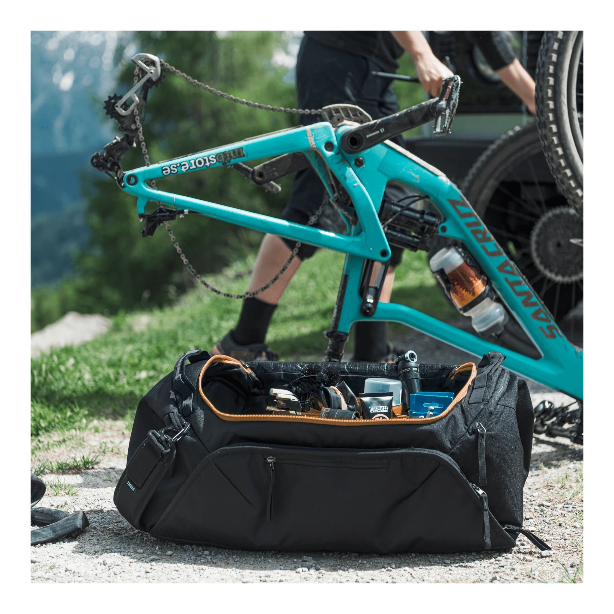 Thule Thule RoundTrip Bike Duffel 55L - Hazy Green – 3205175 – Produktbild 6