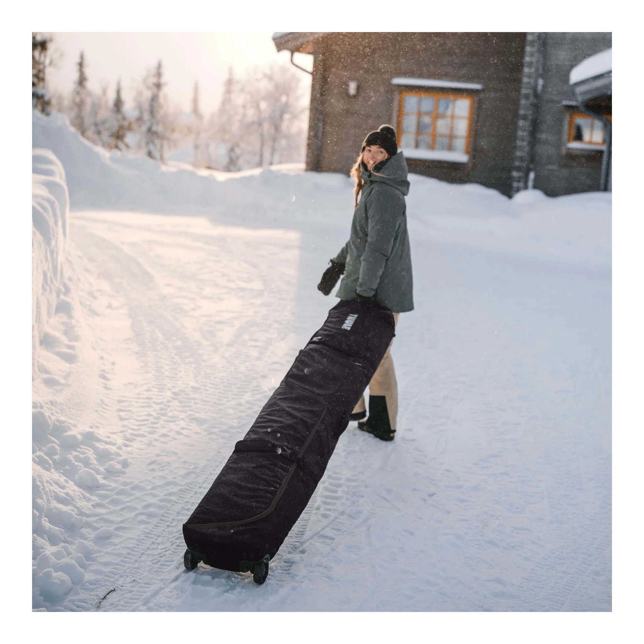 Thule Thule RoundTrip Snowboard Roller 165 cm Black – 3205176 – Produktbild 5