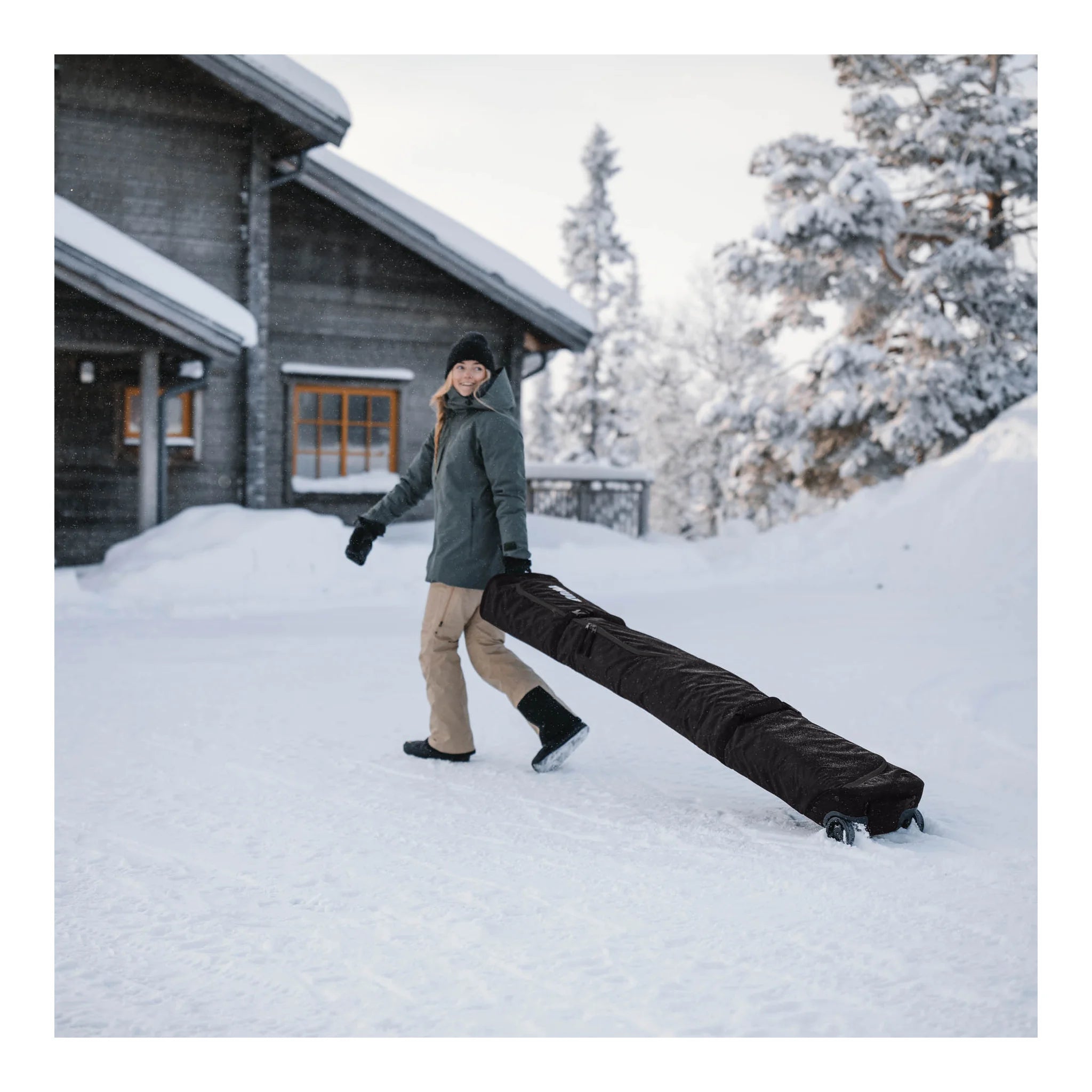 Thule Thule RoundTrip Snowboard Roller 165 cm Black – 3205176 – Produktbild 6