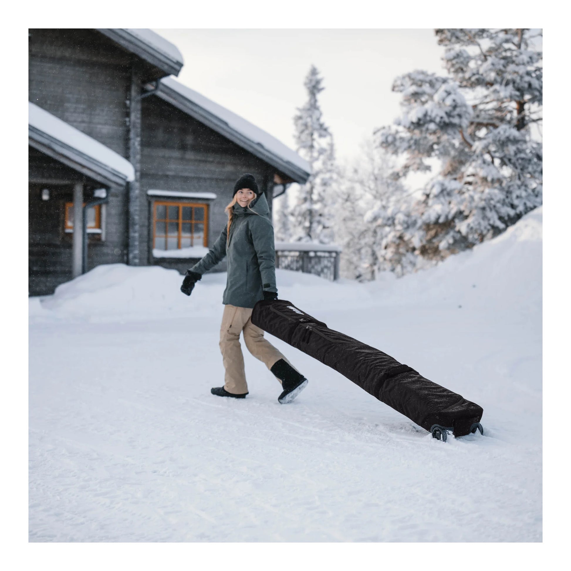 Thule Thule RoundTrip Snowboard Roller 165 cm Black – 3205176 – Produktbild 6