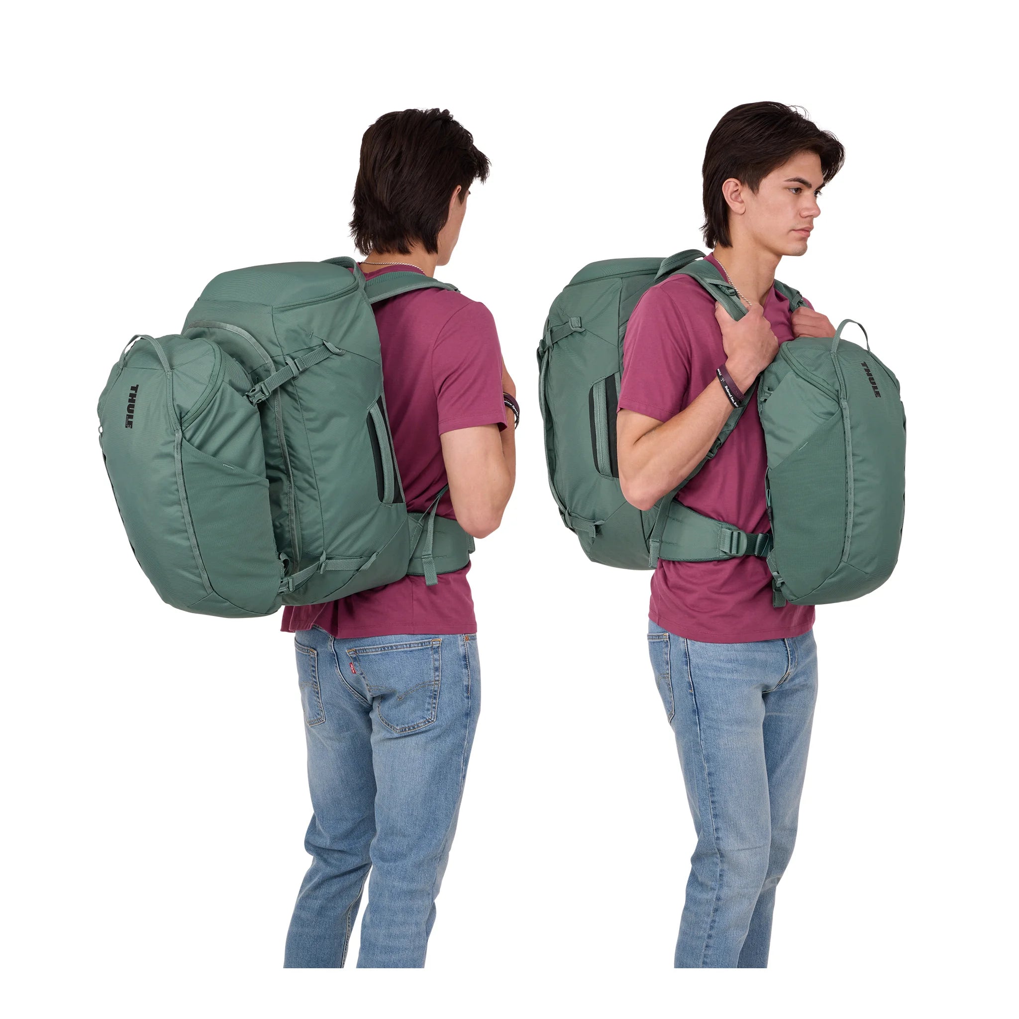 Thule Thule Landmark Travel Pack 60L - Hazy Green – 3205314 – Produktbild 4